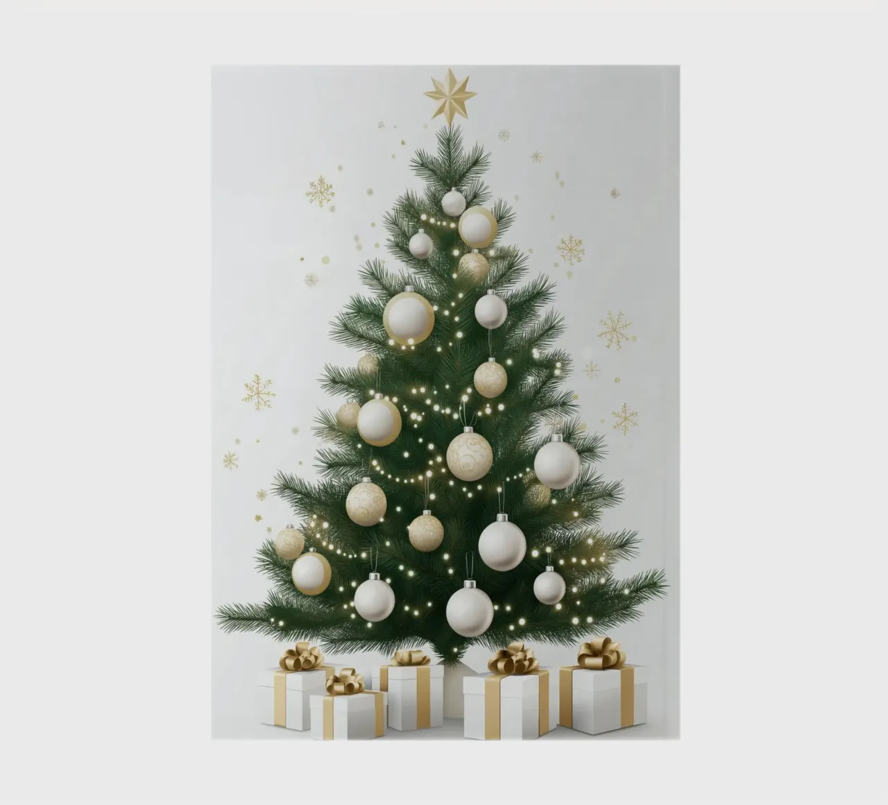 Christmas tree notebook by Imagine