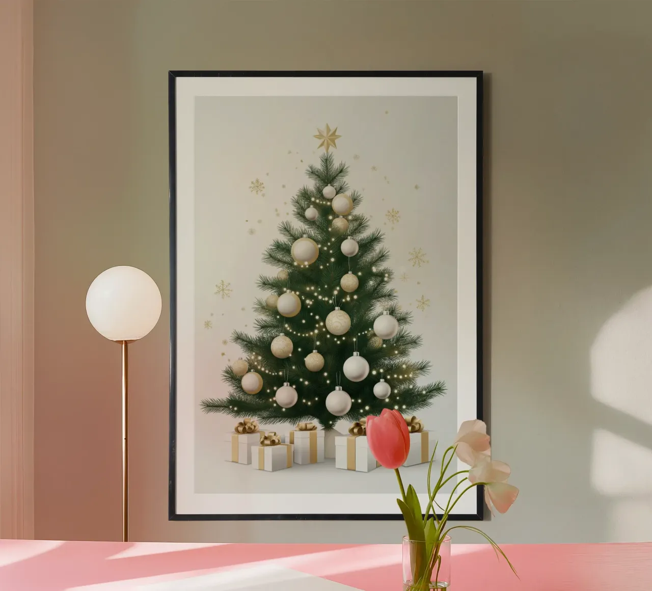 Albero di Natale carta hahnemühle da Imagine