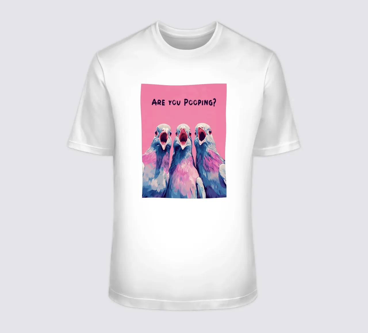 "Stai facendo la cacca?" t-shirt da Carinaprint