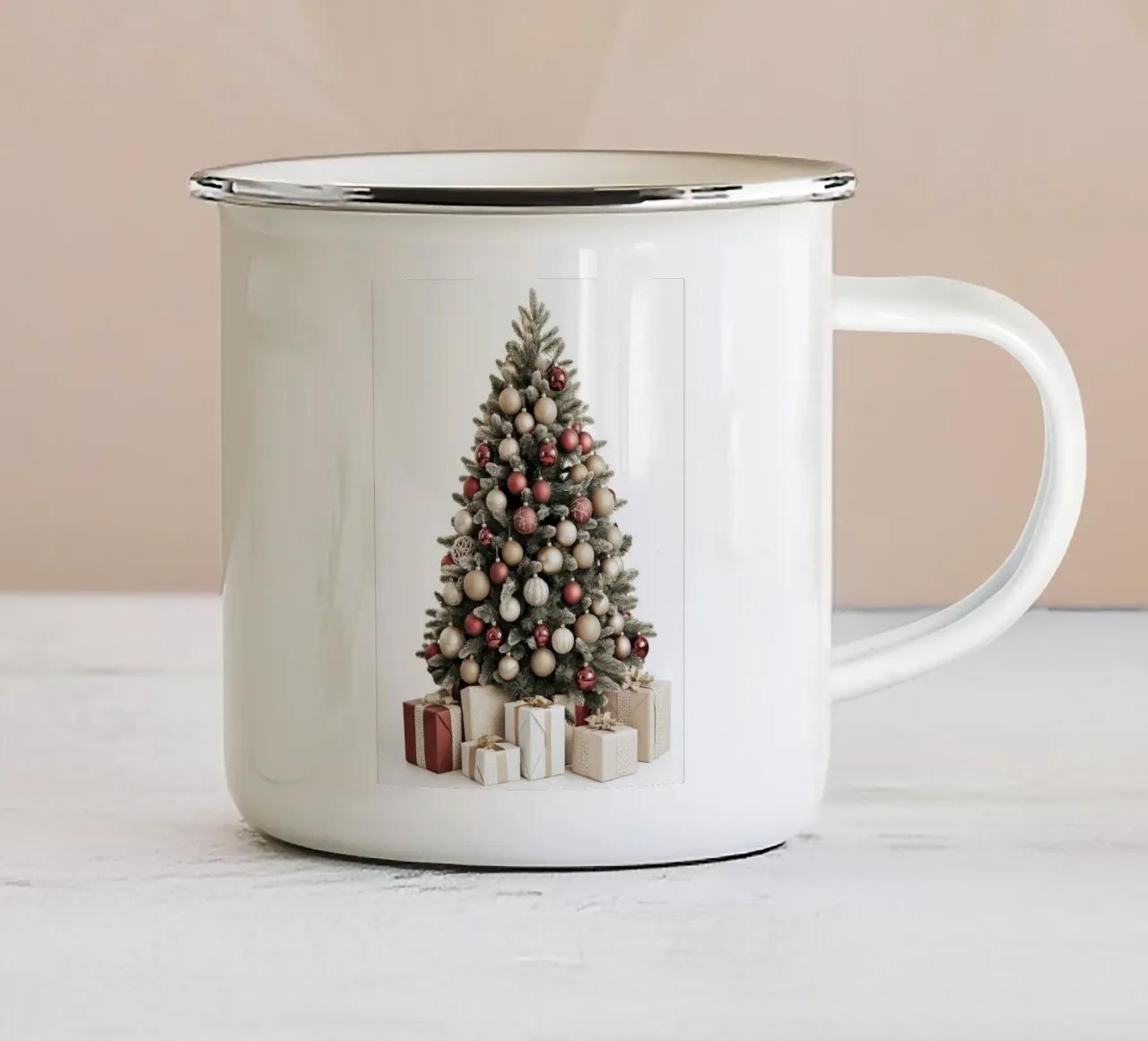 Albero di Natale tazza in smalto da Imagine