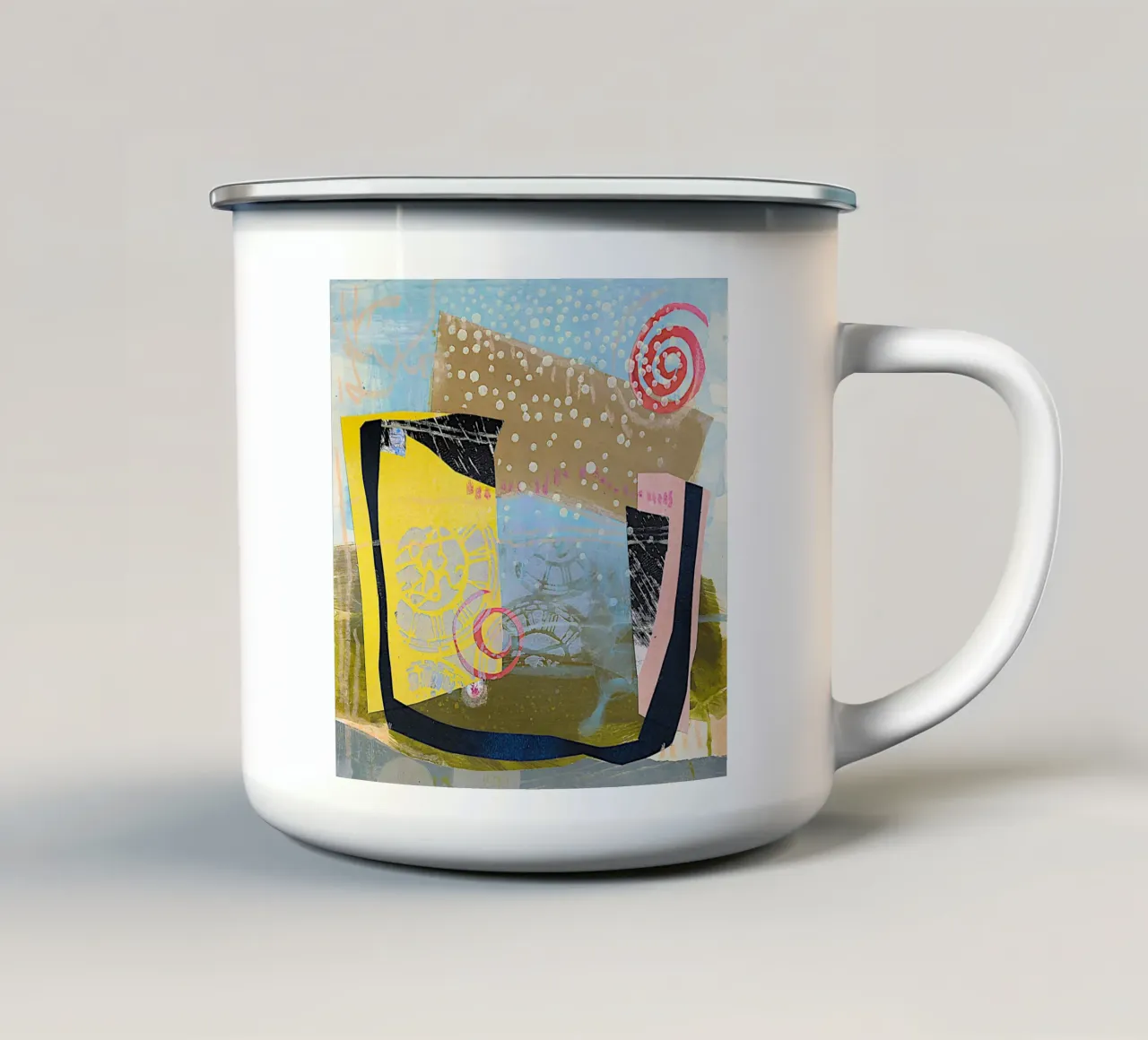 Transition Emaille Tasse von Edenart