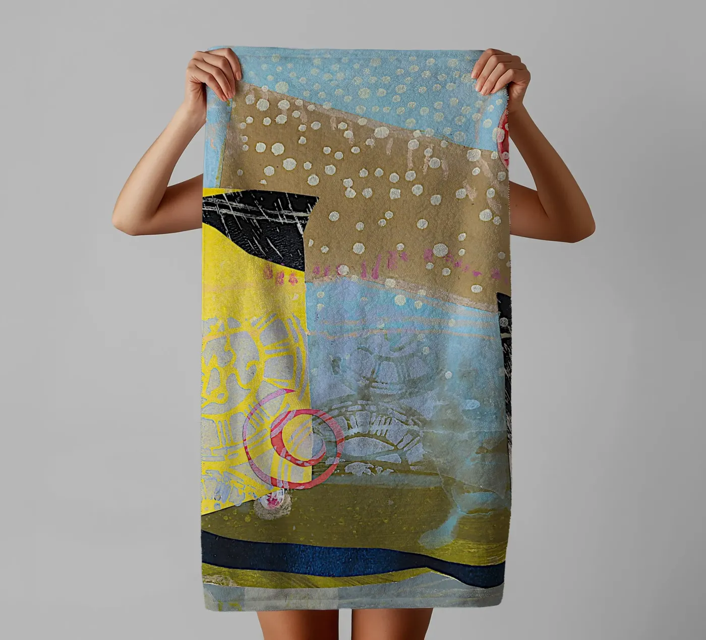 Transition badhanddoek van Edenart