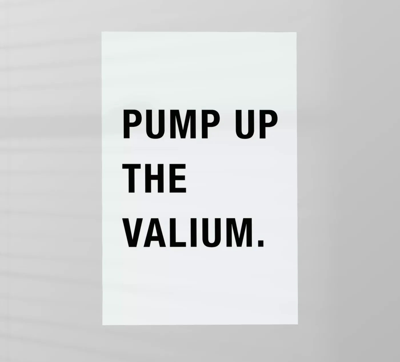 Pump Up pellicola backlit da Studio One