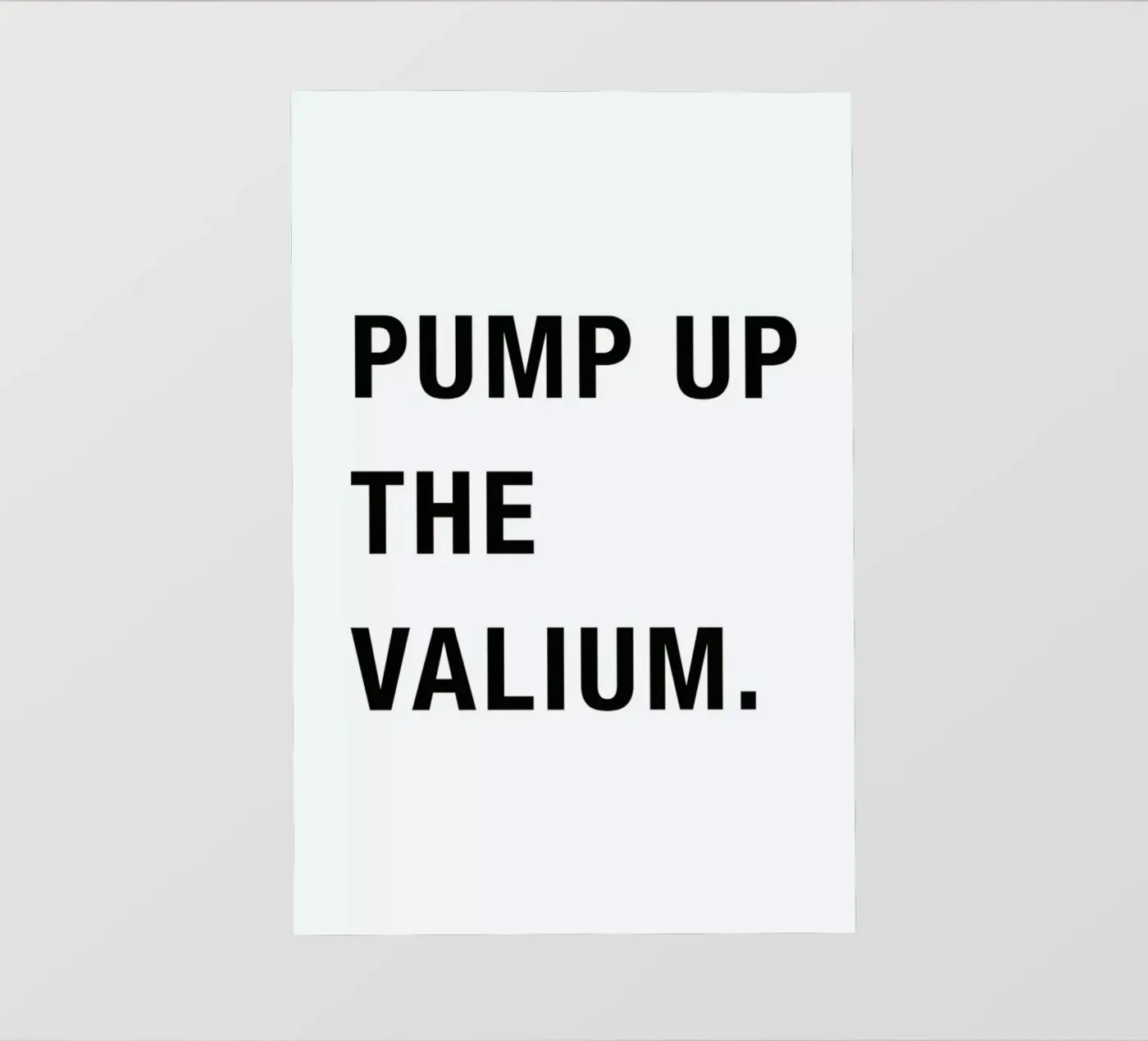 Pump Up pellicola backlit da Studio One