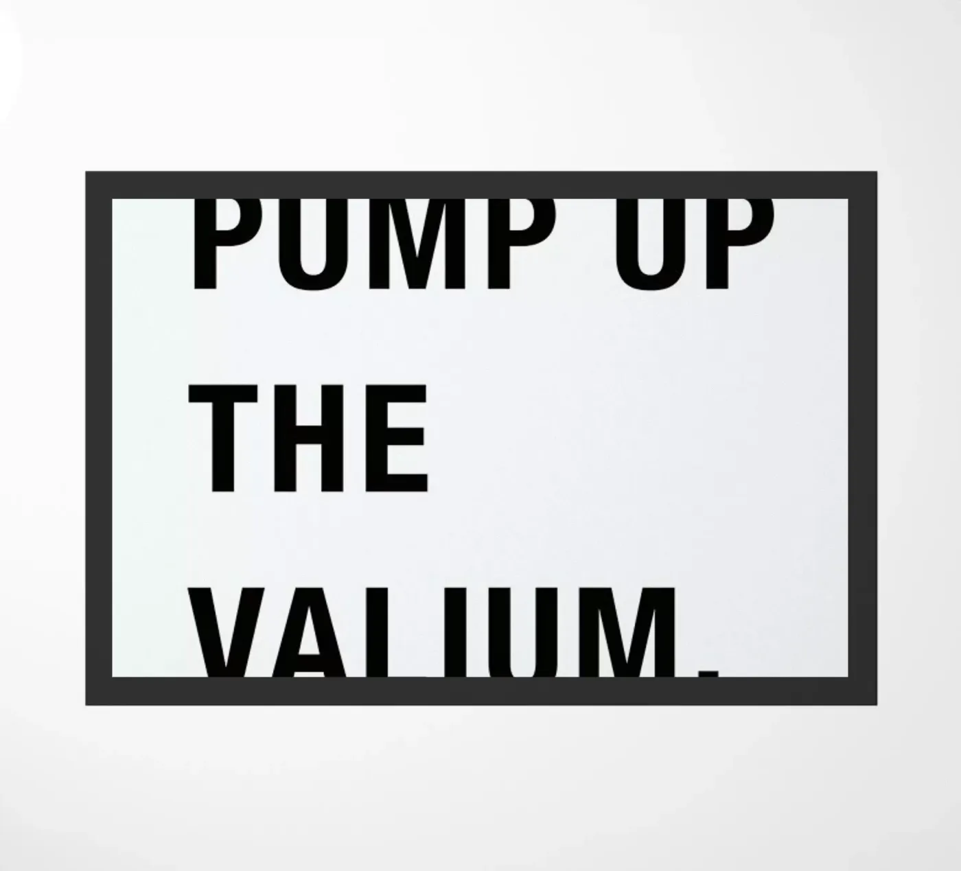Pump Up deurmat van Studio One