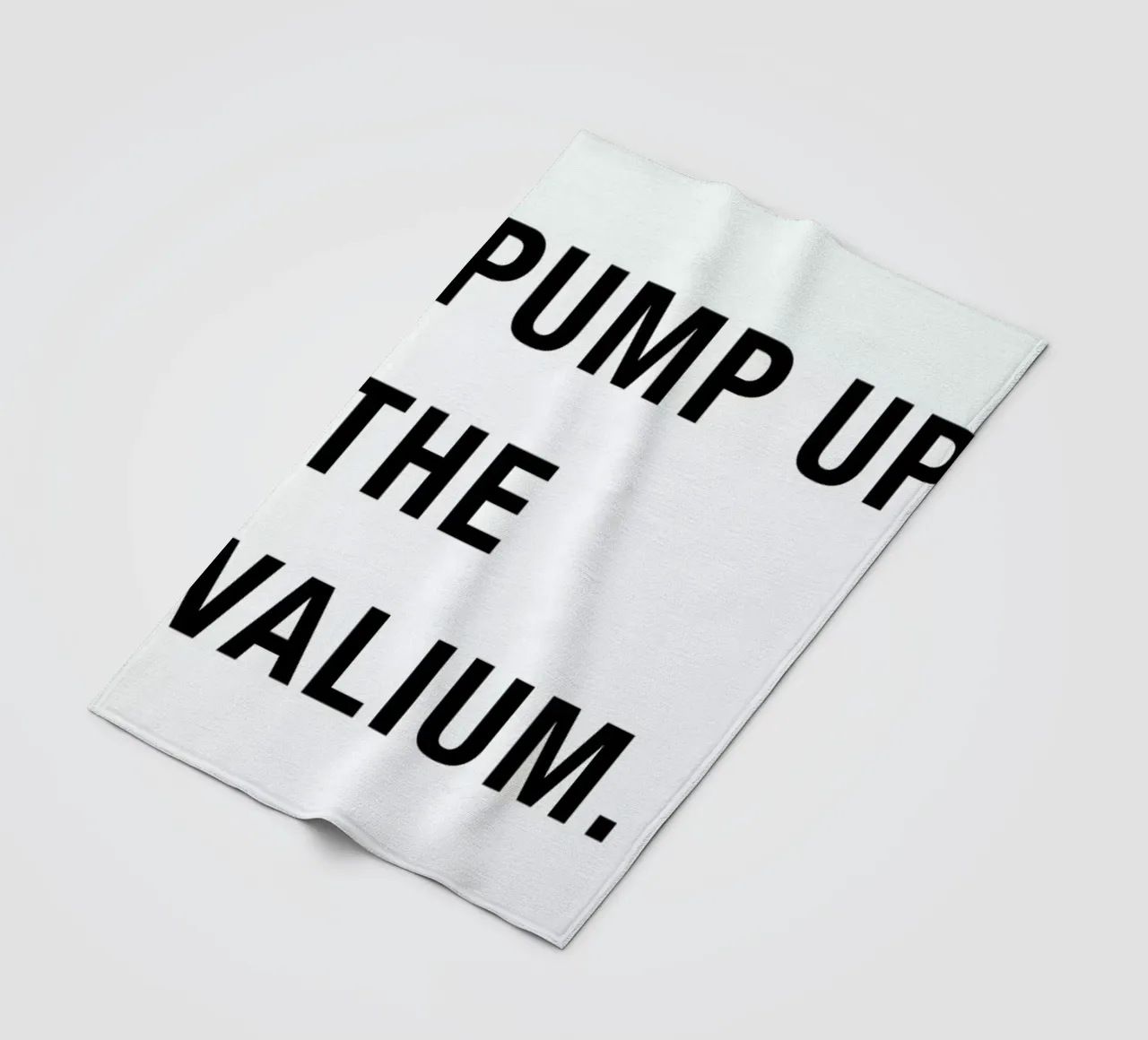 Pump Up Fleecedecke von Studio One