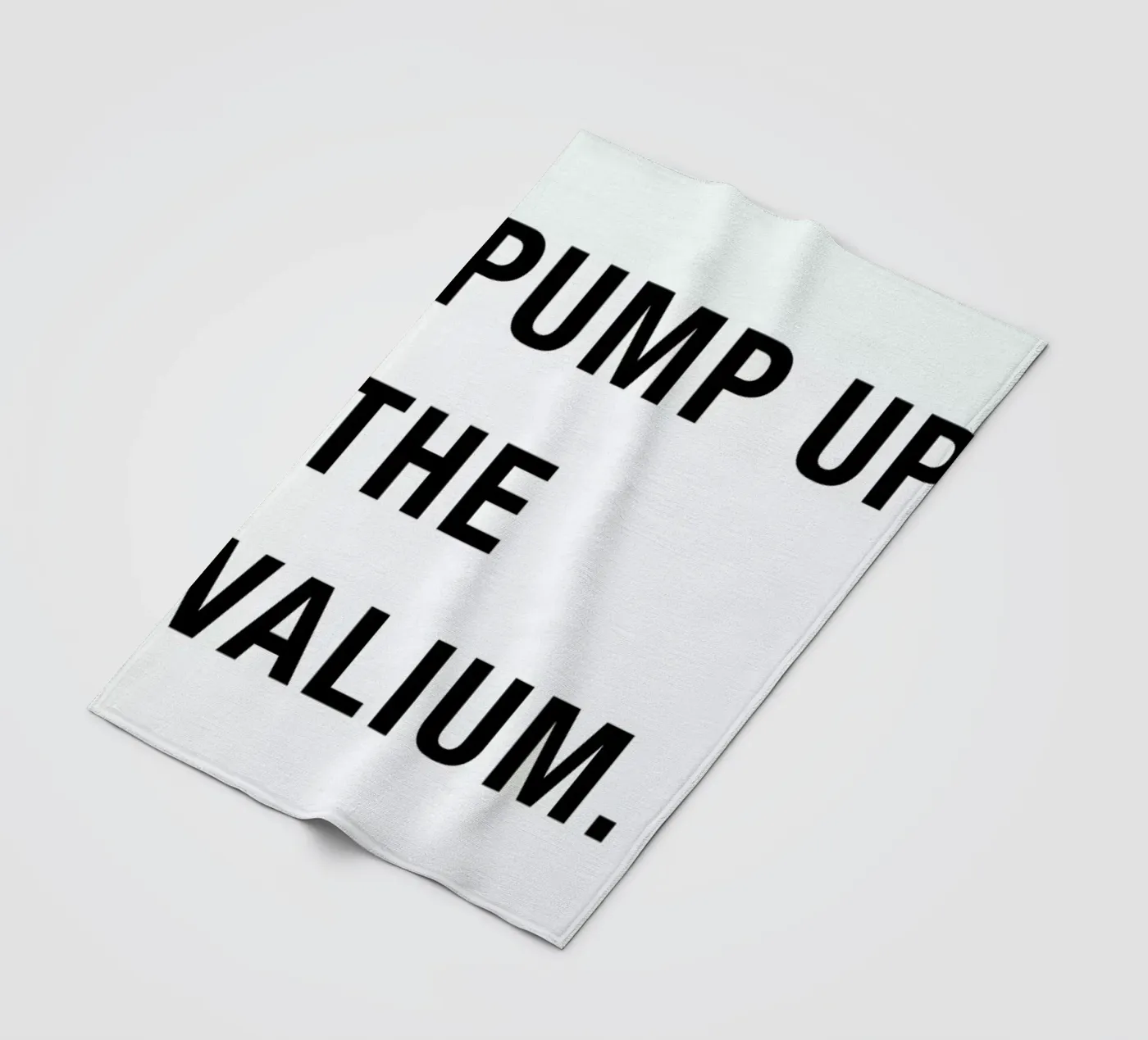 Pump Up Fleecedecke von Studio One