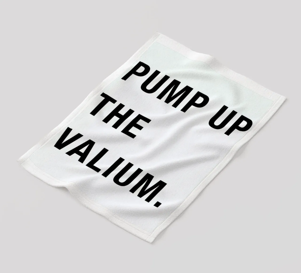 Pump Up Fleecedecke von Studio One