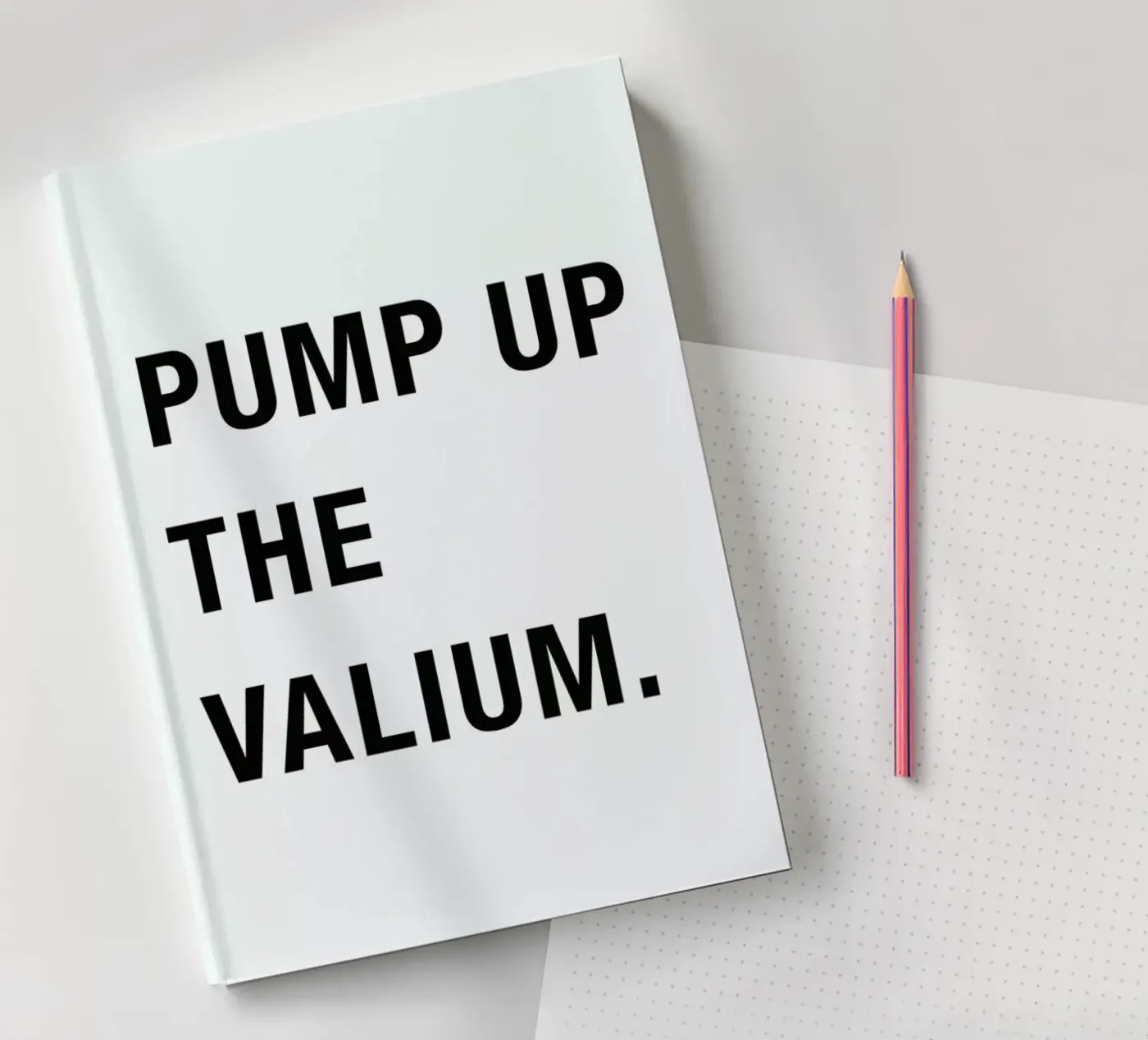 Pump Up notebook by Studio One