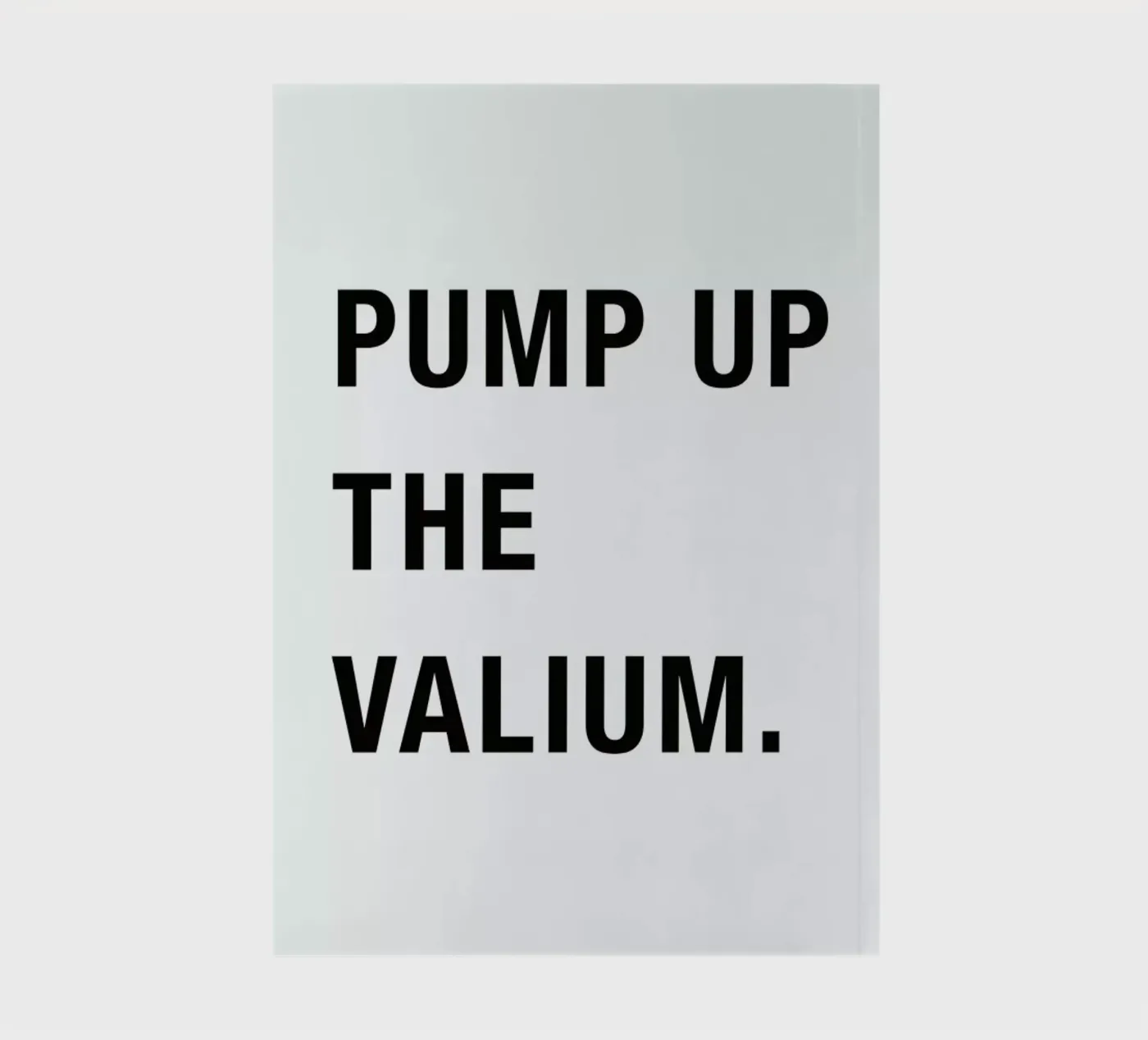 Pump Up notebook by Studio One