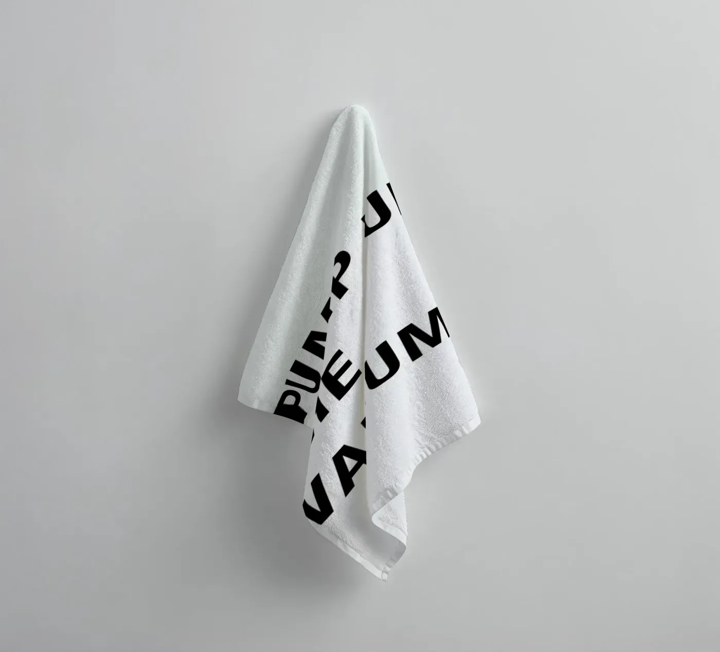 Pump Up towel by Studio One