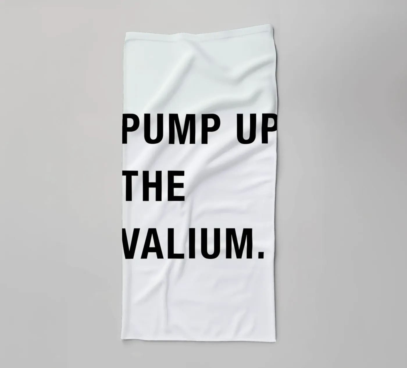 Pump Up towel by Studio One