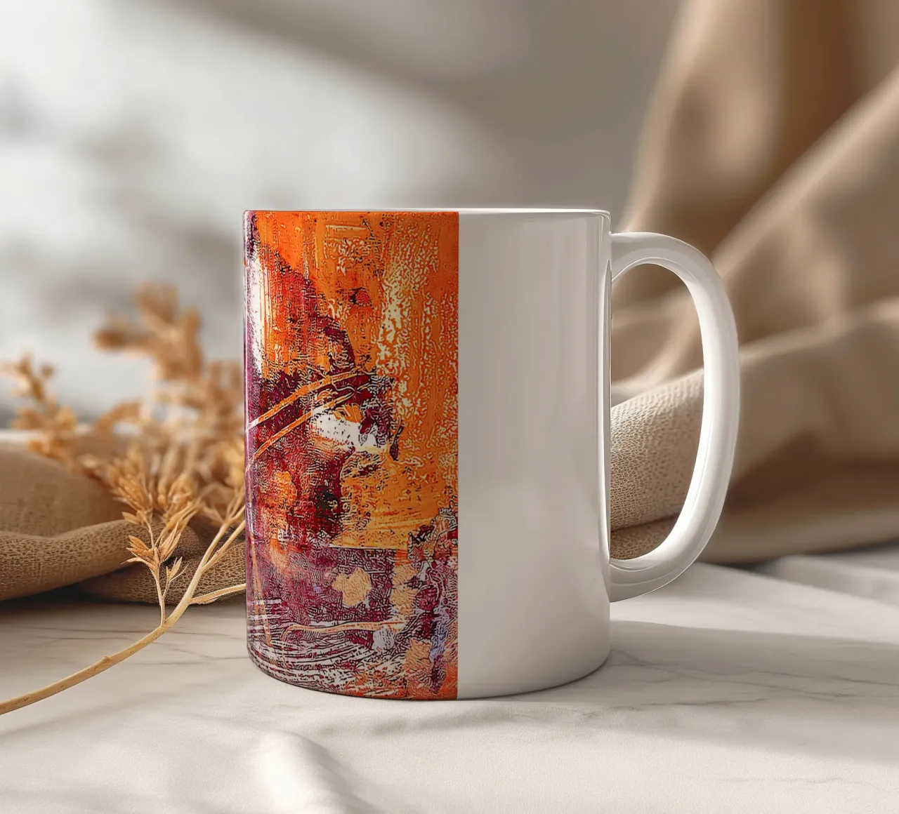 Giocatore fortunato tazza in ceramica da Edenart