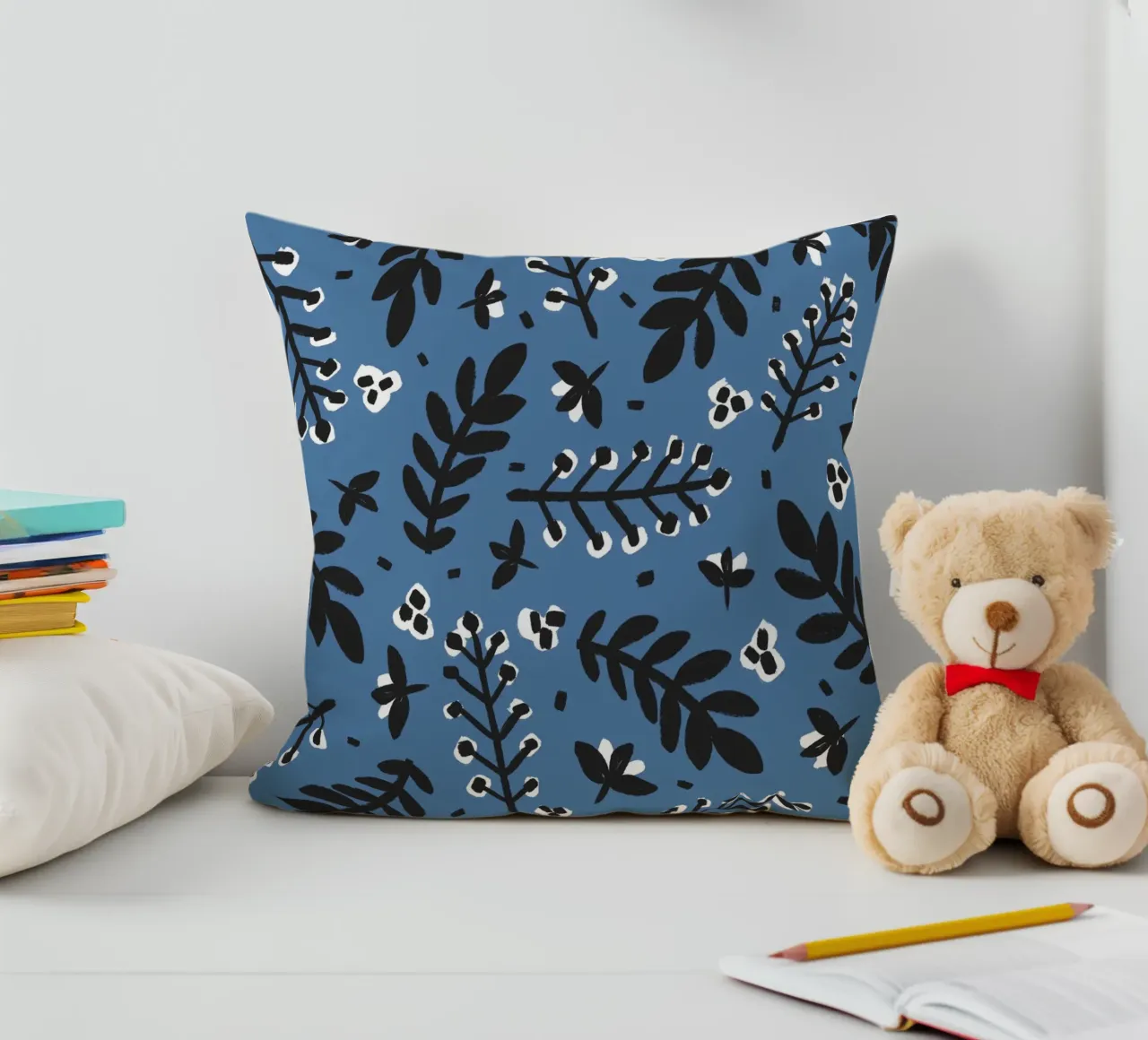 Blue Pattern cuscino da treechild