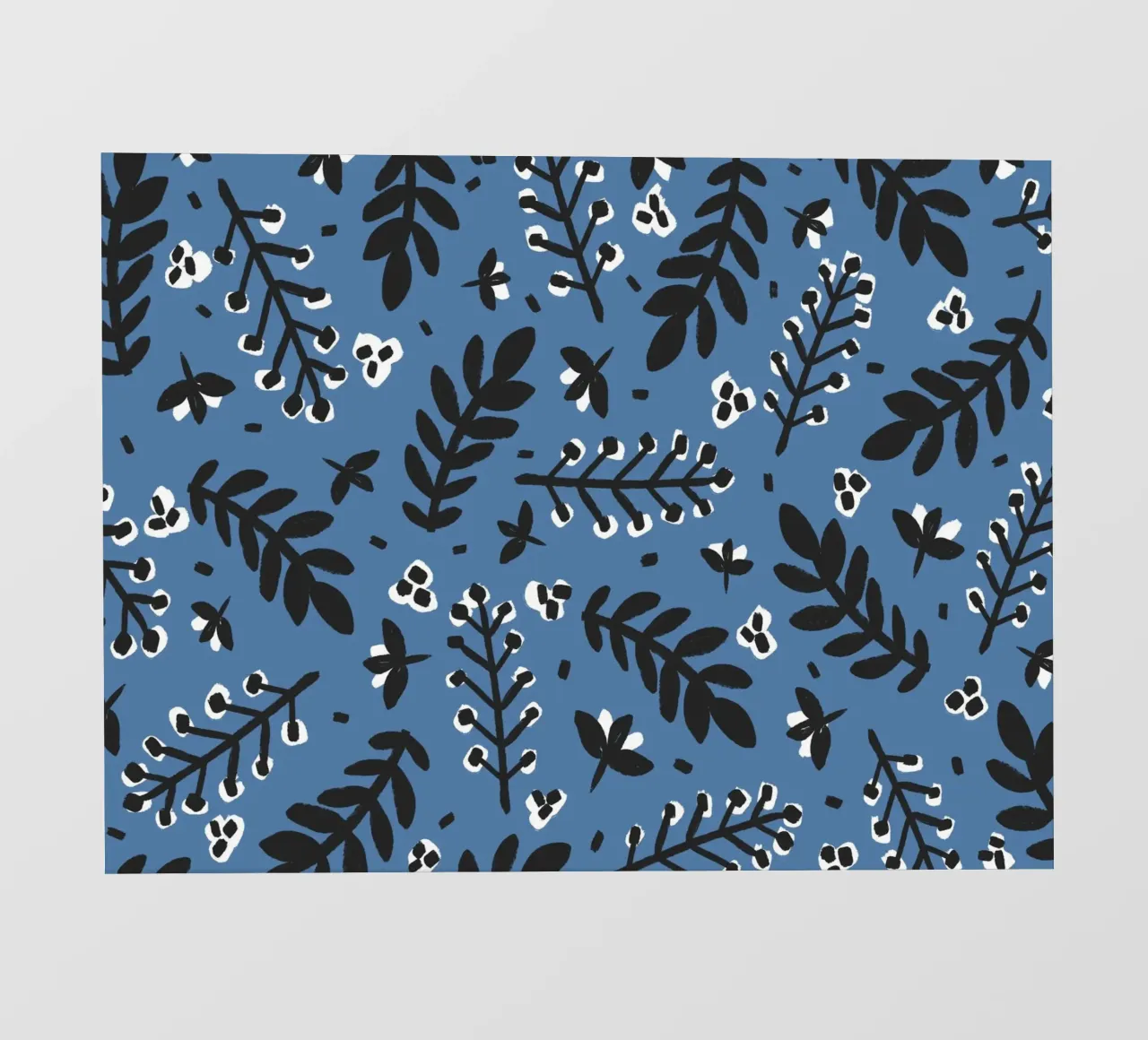 Blue Pattern pellicola backlit da treechild