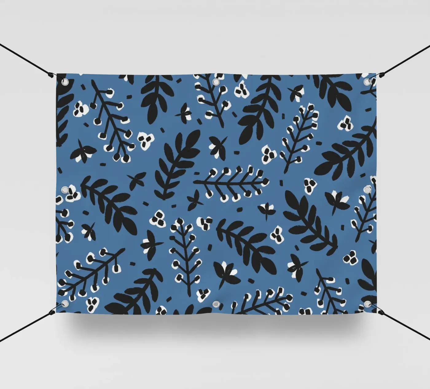 Blue Pattern pvc cover by treechild