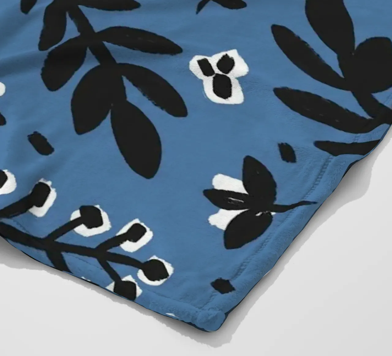 Blue Pattern coperta in pile da treechild