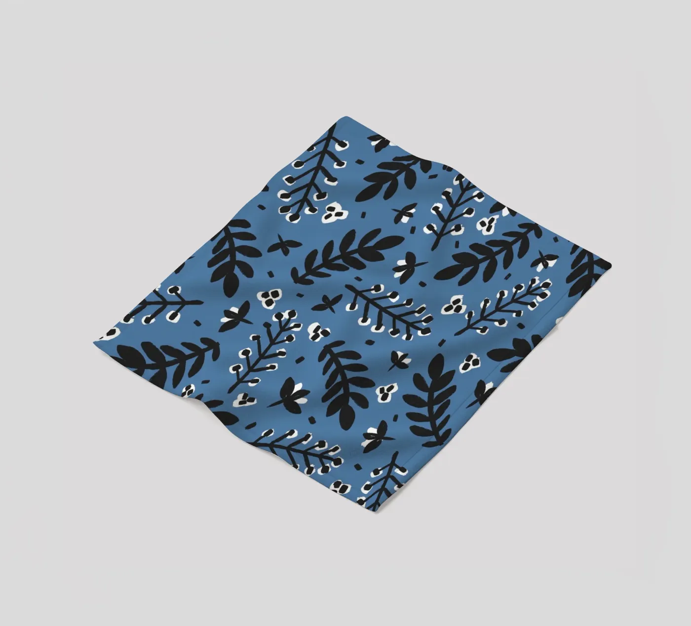 Blue Pattern fleecedeken van treechild