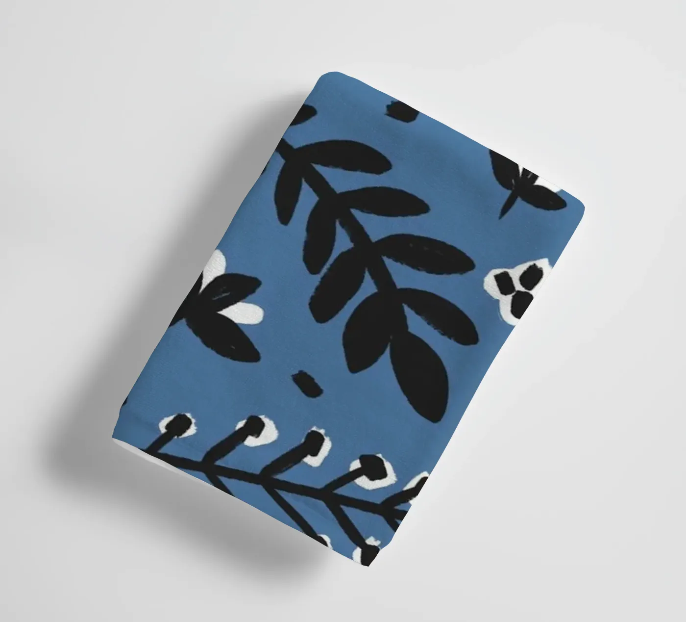 Blue Pattern badhanddoek van treechild