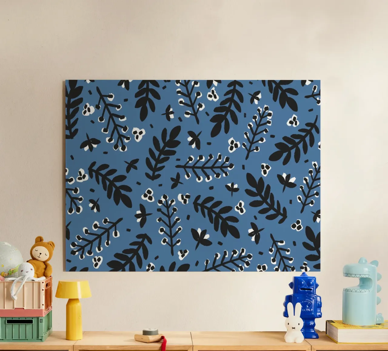 Blue Pattern plexiglass da treechild