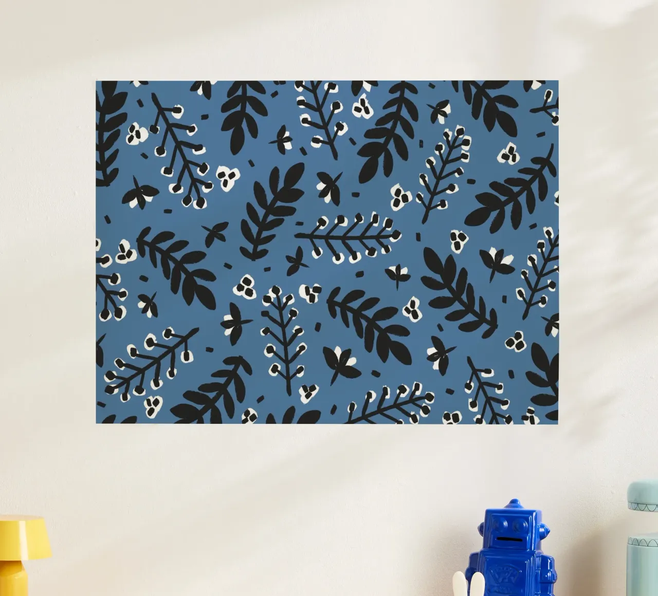 Blue Pattern poster van treechild