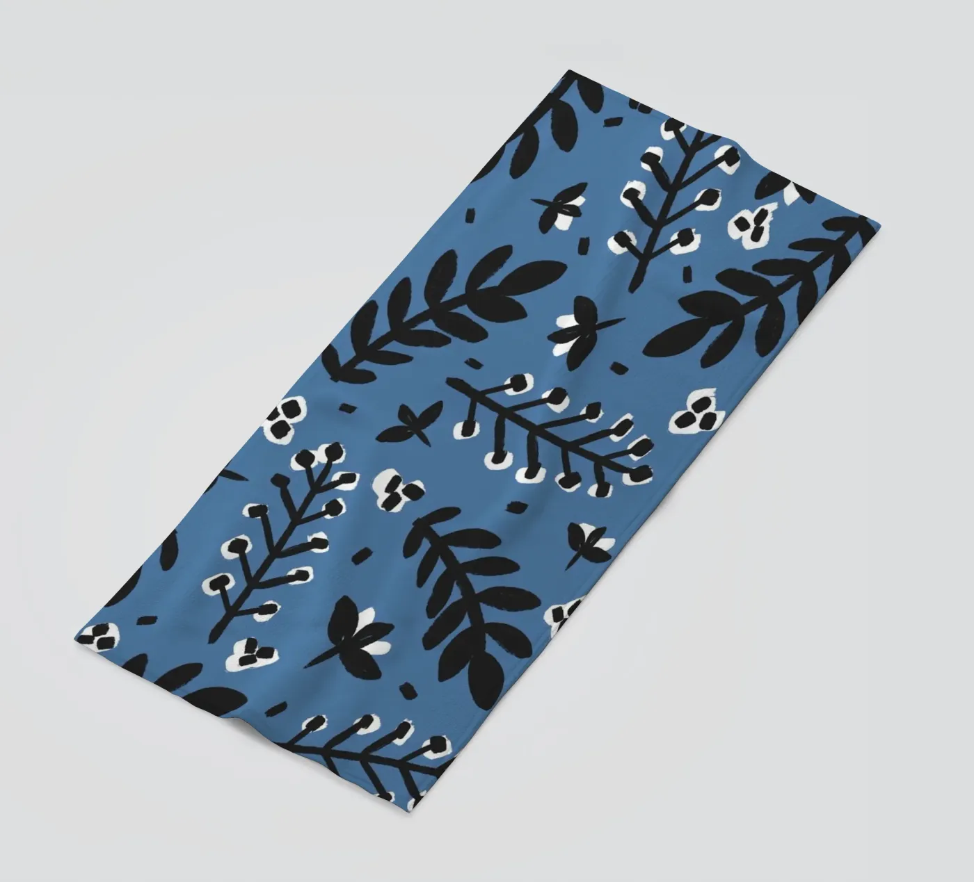 Blue Pattern telo mare da treechild