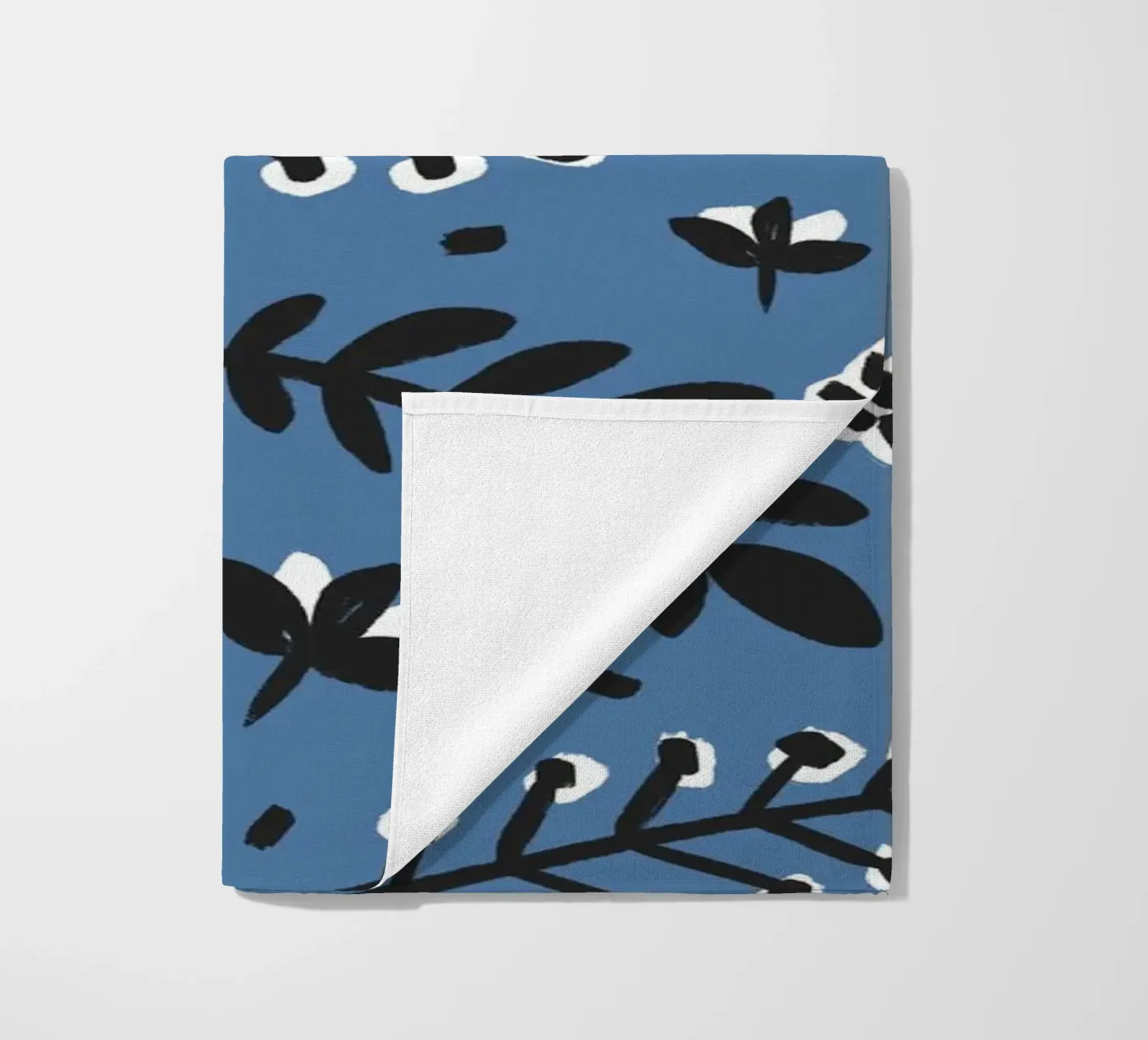 Blue Pattern strandhanddoek van treechild