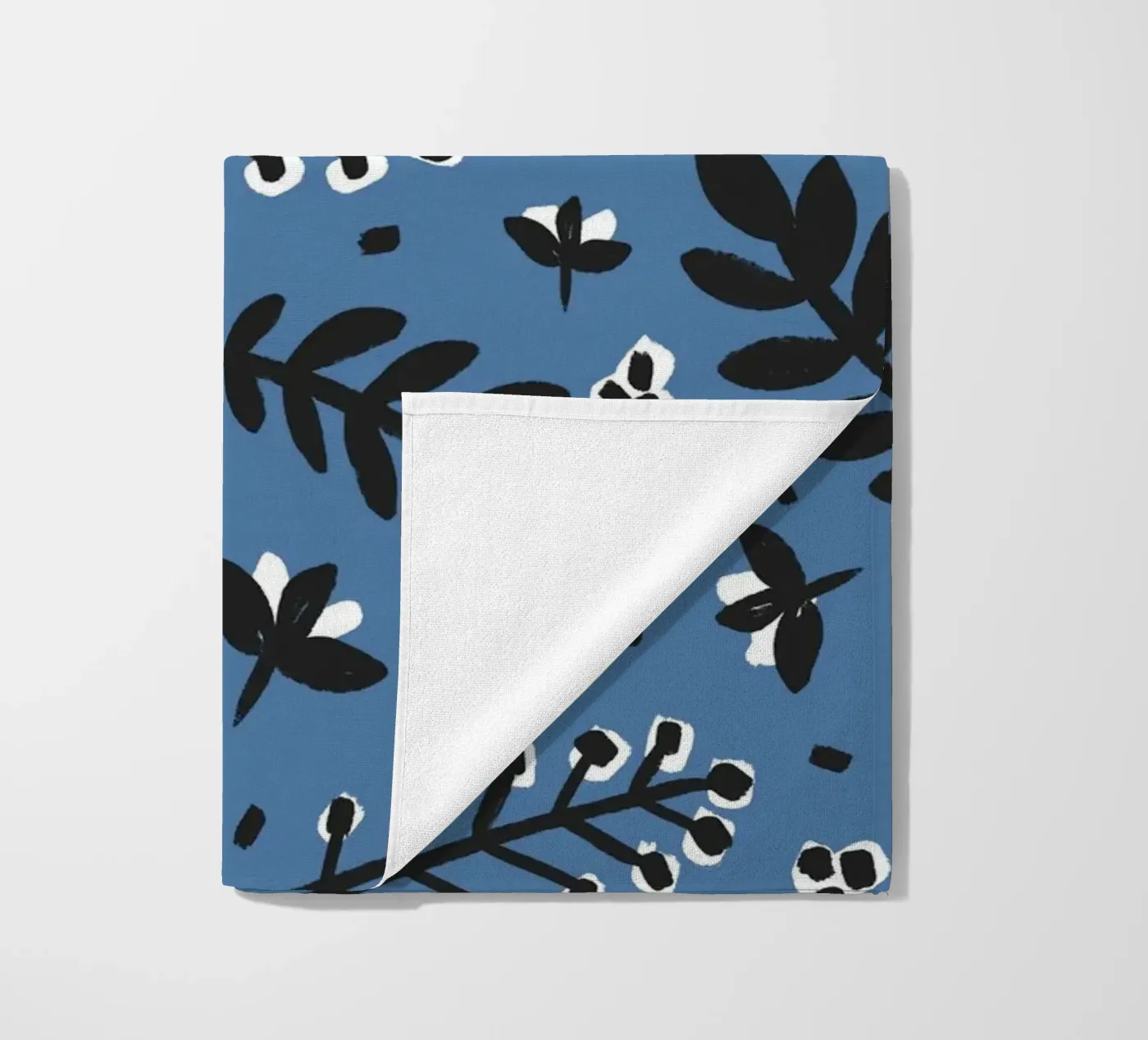 Blue Pattern strandhanddoek van treechild