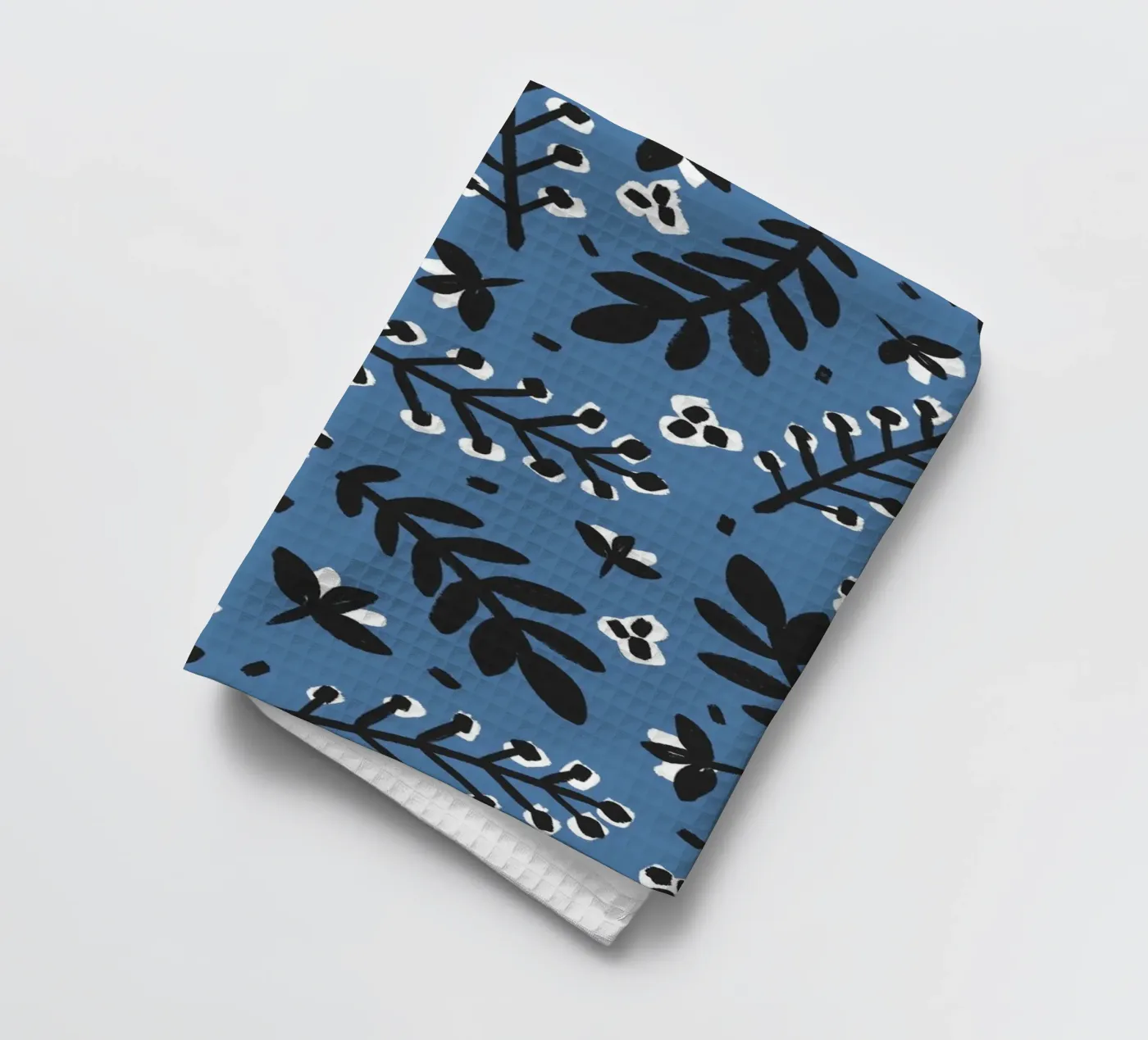 Blue Pattern Geschirrtuch von treechild