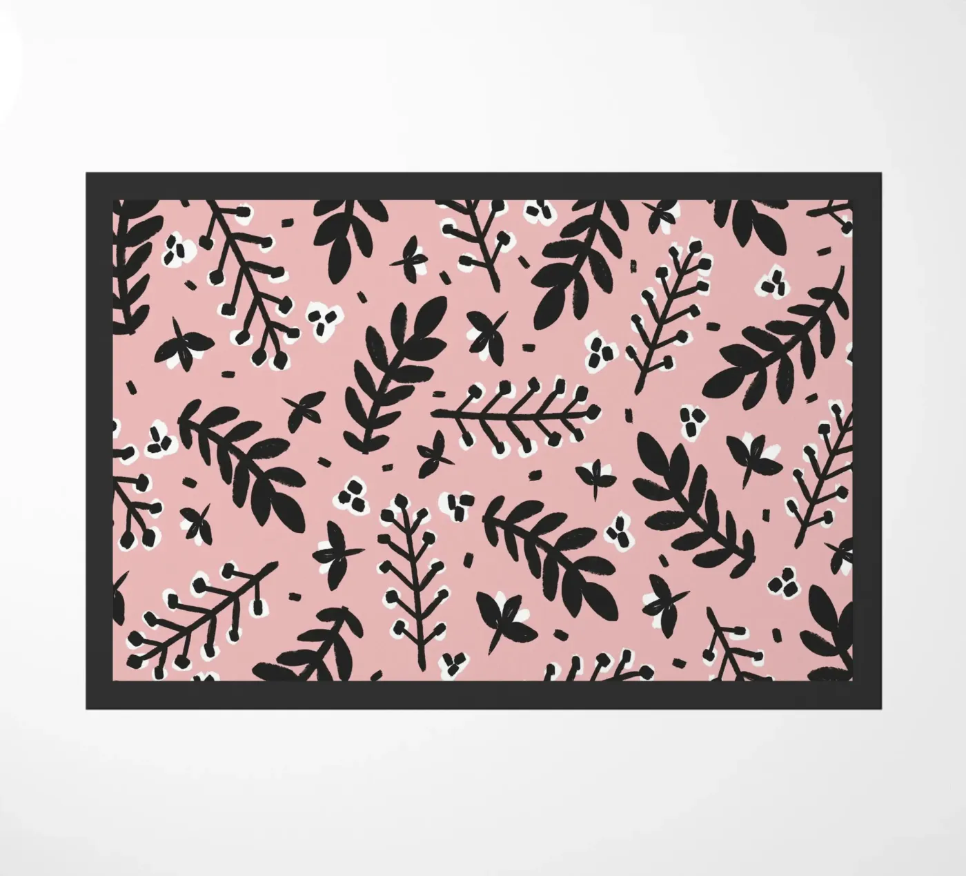 Patel Pink Pattern doormat by treechild