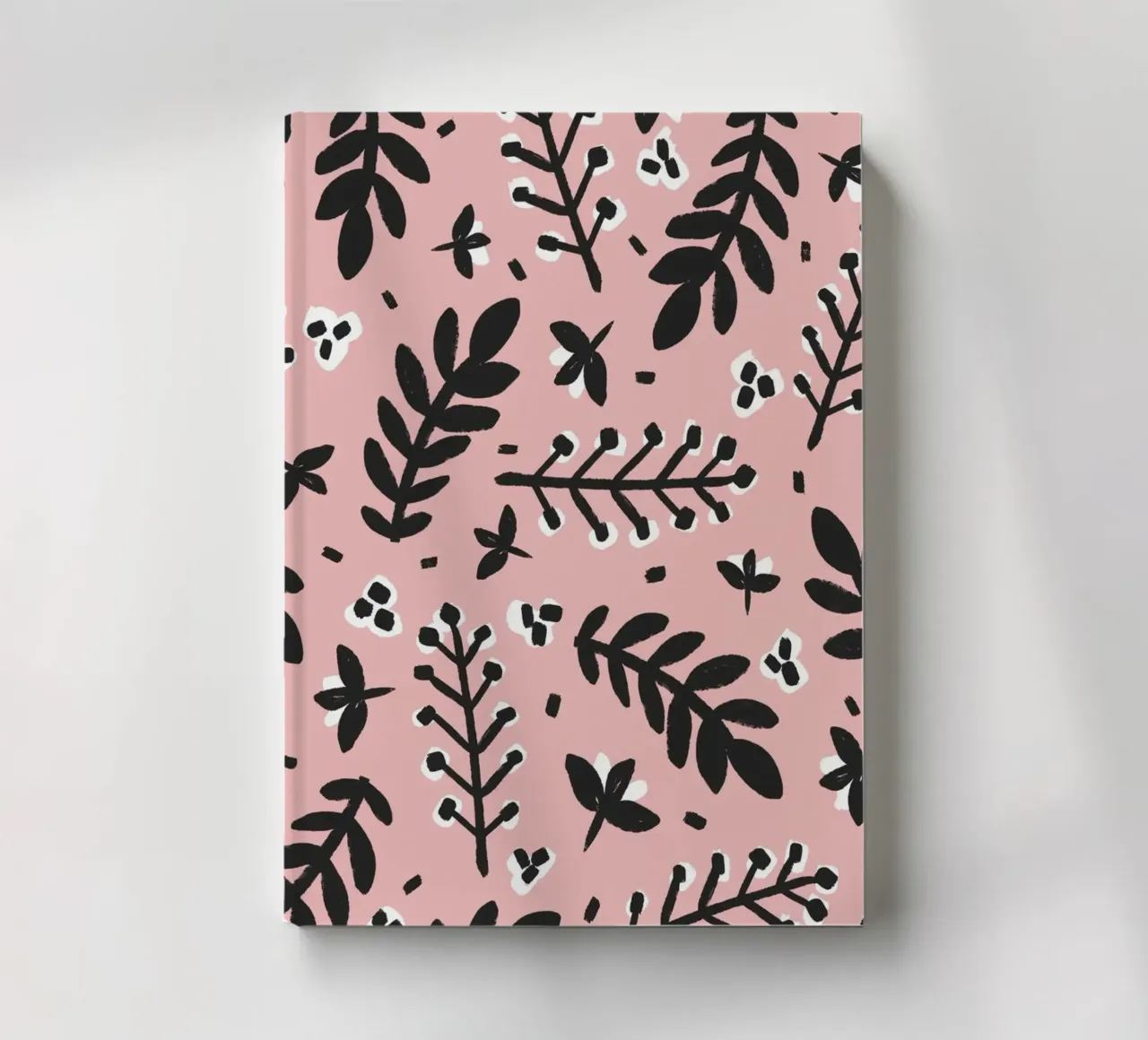 Patel Pink Pattern notebook by treechild