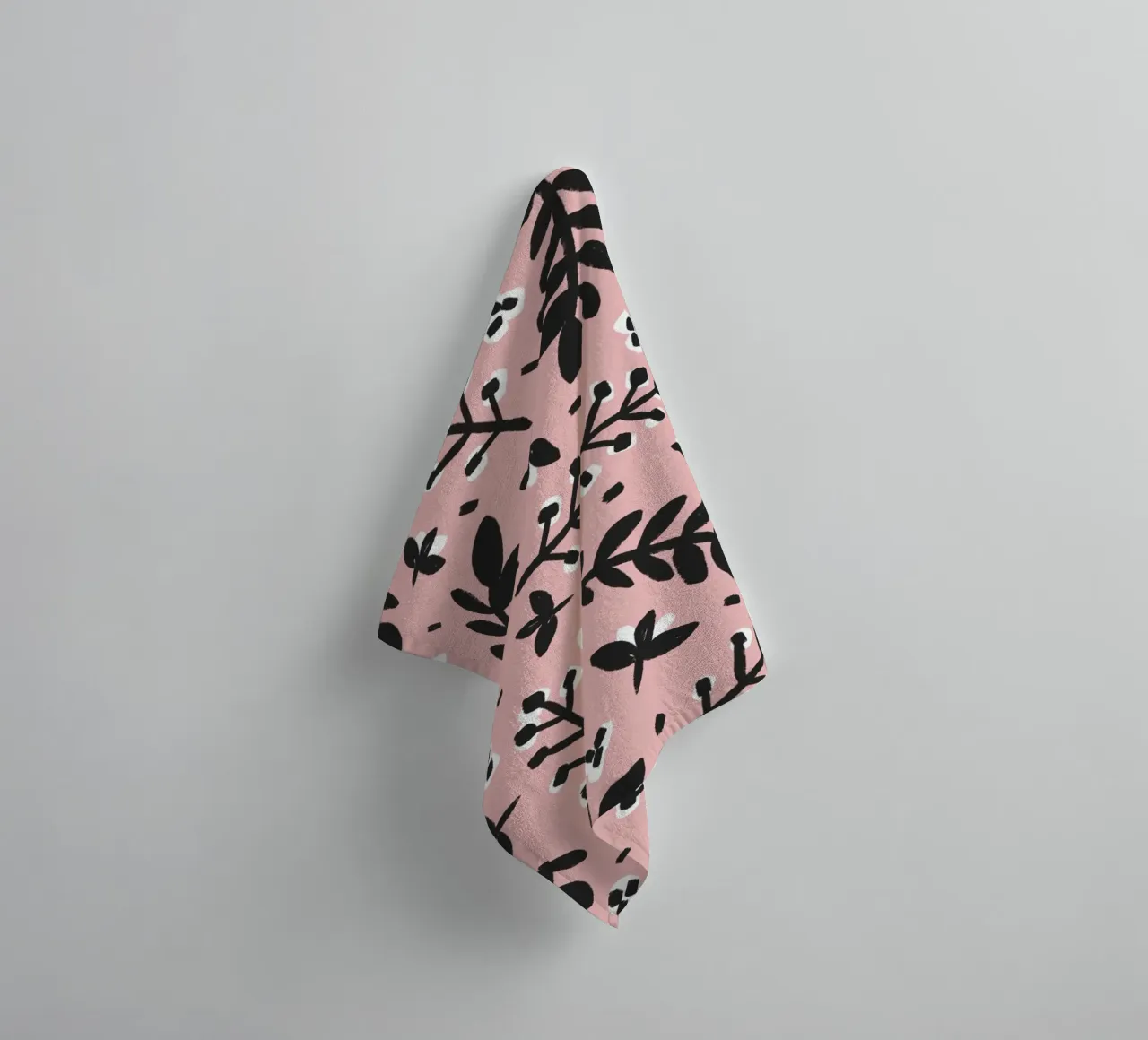 Patel Pink Pattern asciugamano da bagno da treechild