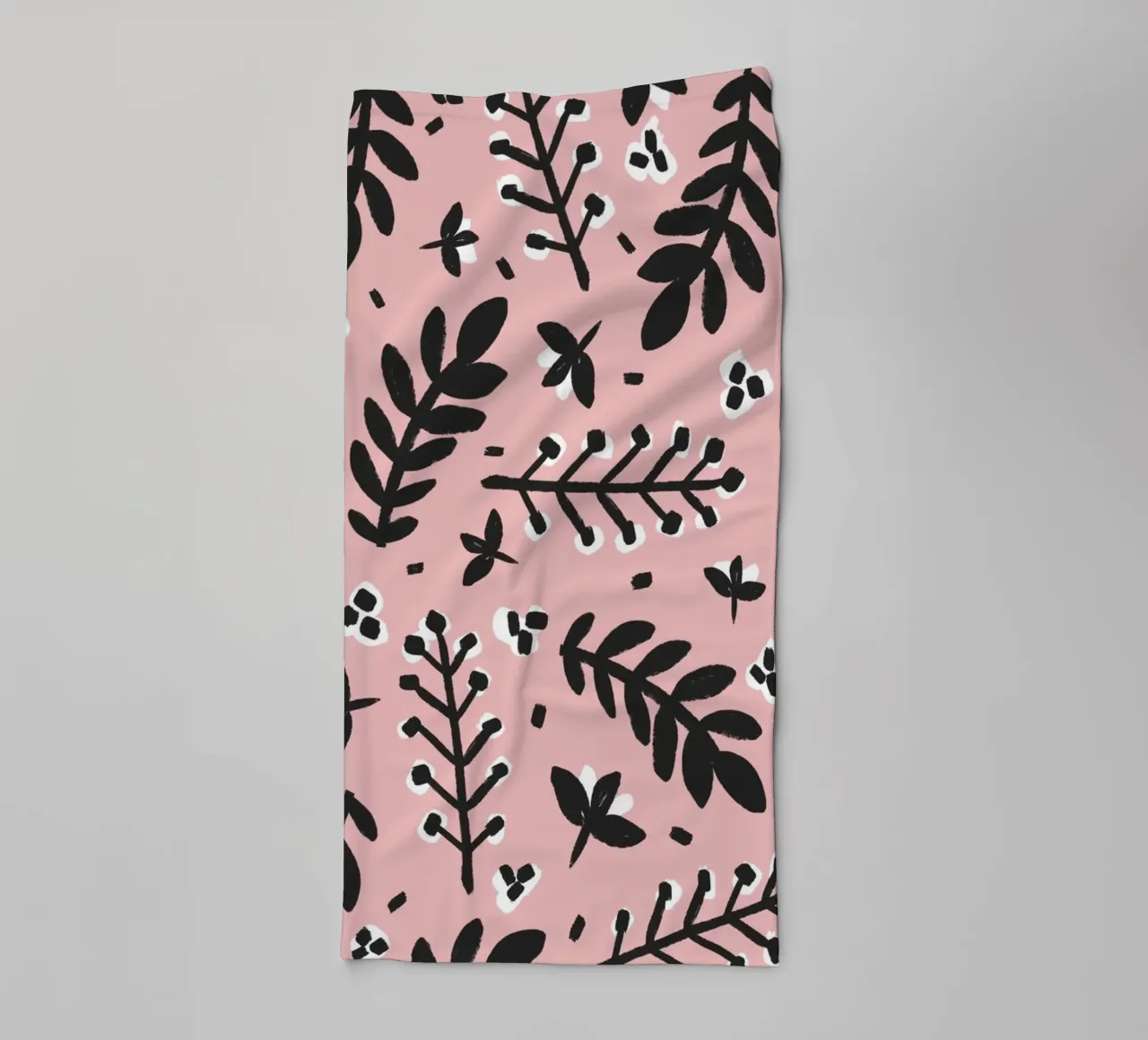 Patel Pink Pattern asciugamano da bagno da treechild