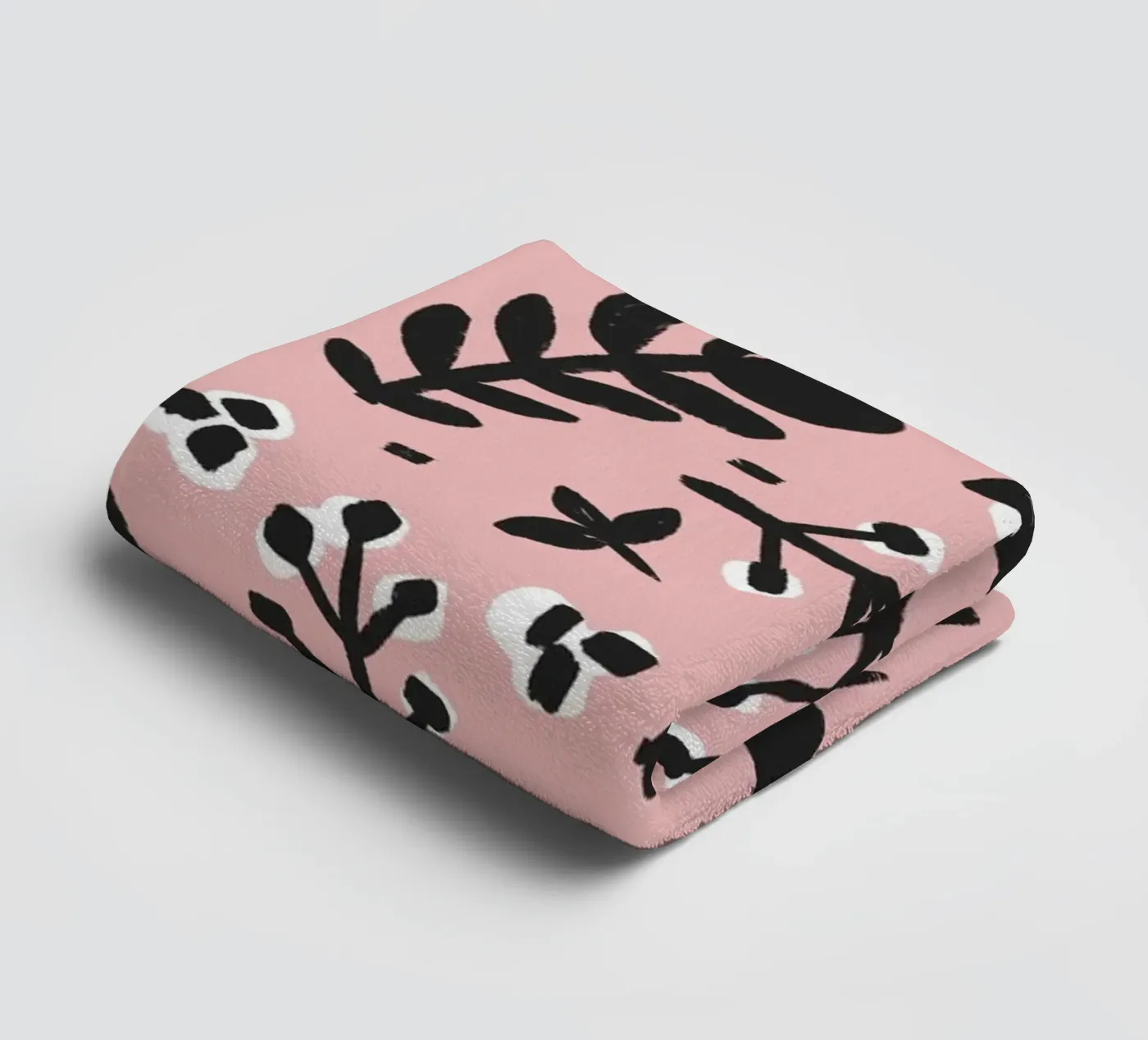 Patel Pink Pattern badhanddoek van treechild