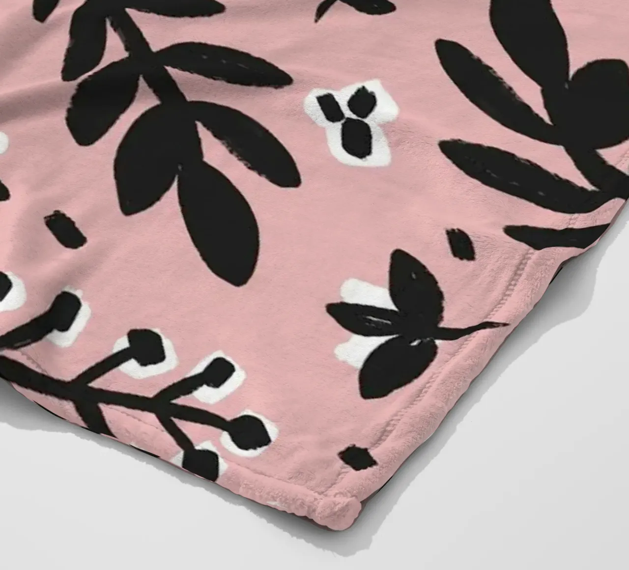 Patel Pink Pattern coperta in pile da treechild