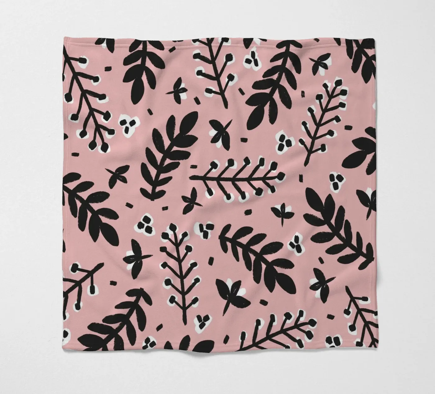 Patel Pink Pattern fleecedeken van treechild
