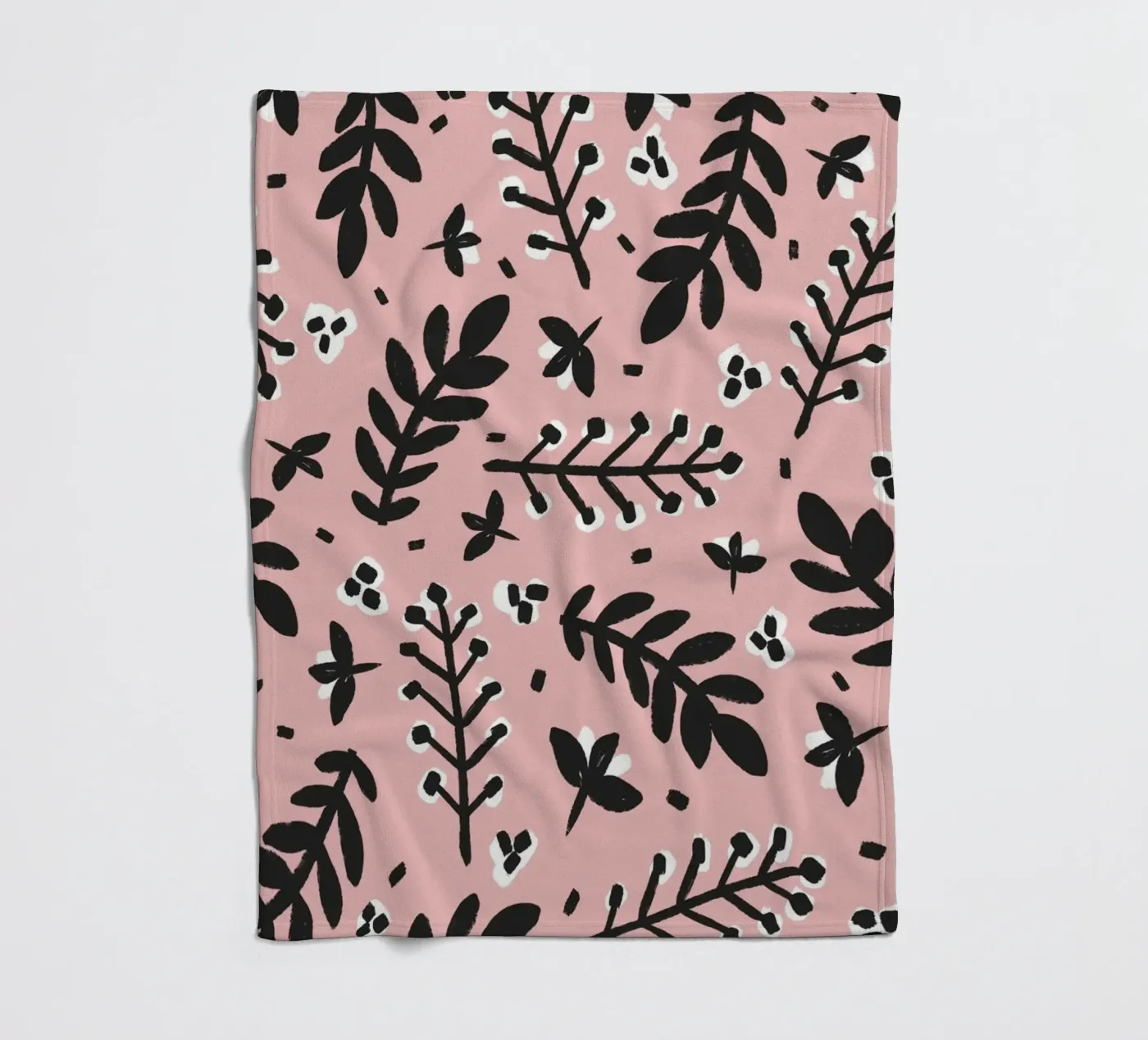 Patel Pink Pattern fleecedeken van treechild