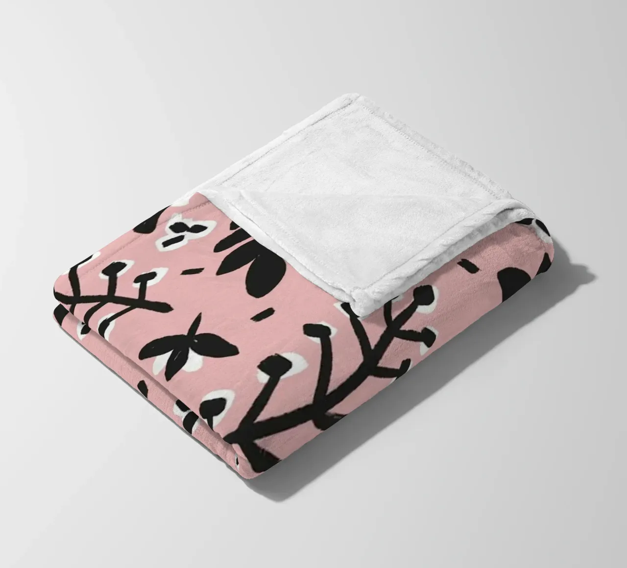 Patel Pink Pattern coperta in pile da treechild