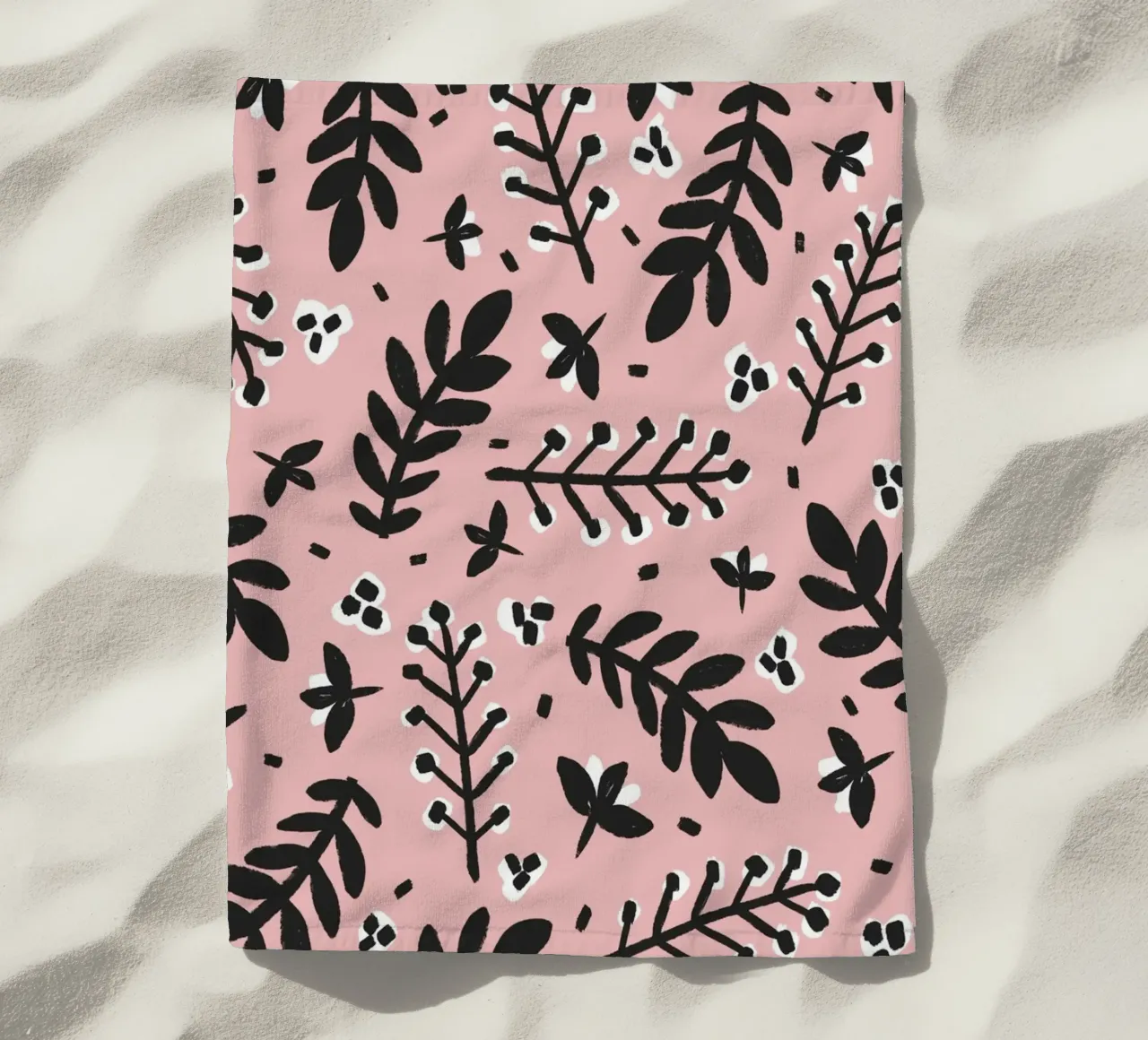Patel Pink Pattern telo mare da treechild