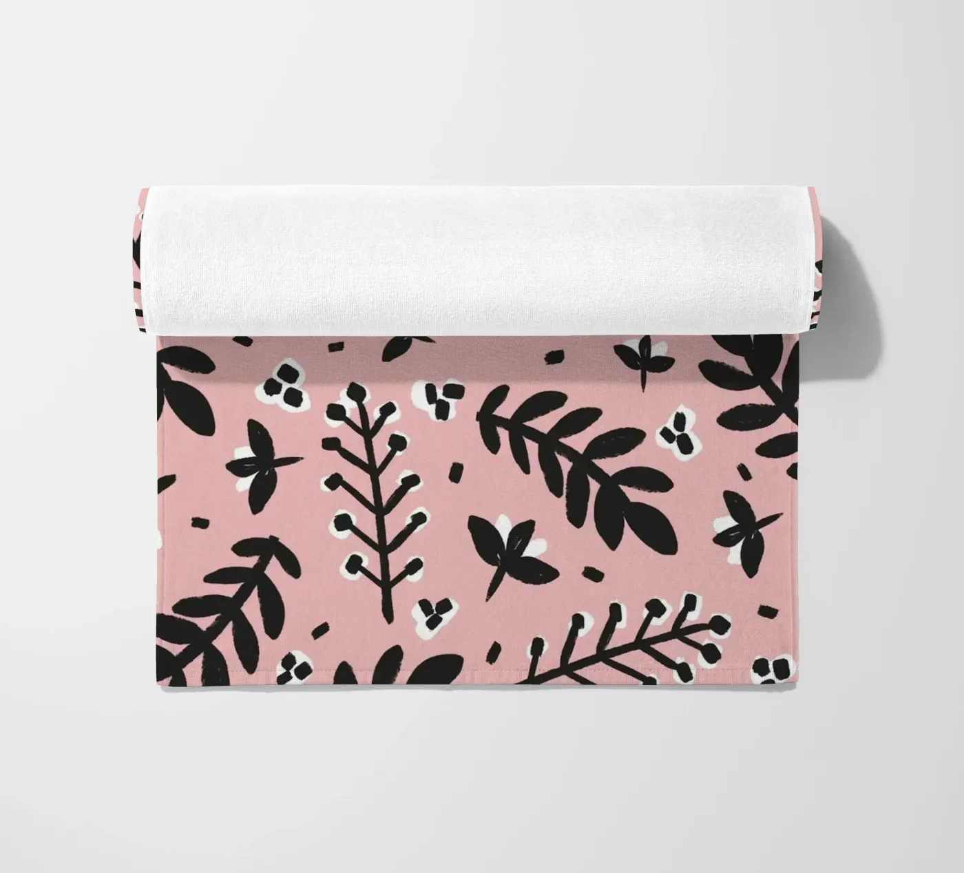 Patel Pink Pattern beach towel by treechild