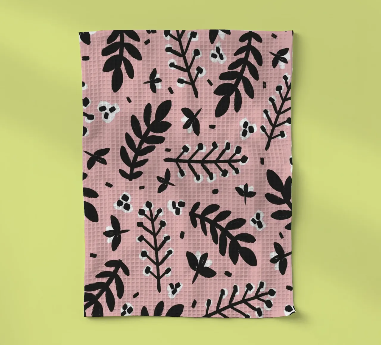 Patel Pink Pattern canovaccio da cucina da treechild