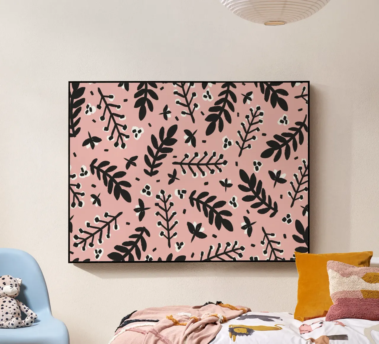 Patel Pink Pattern plexiglass da treechild