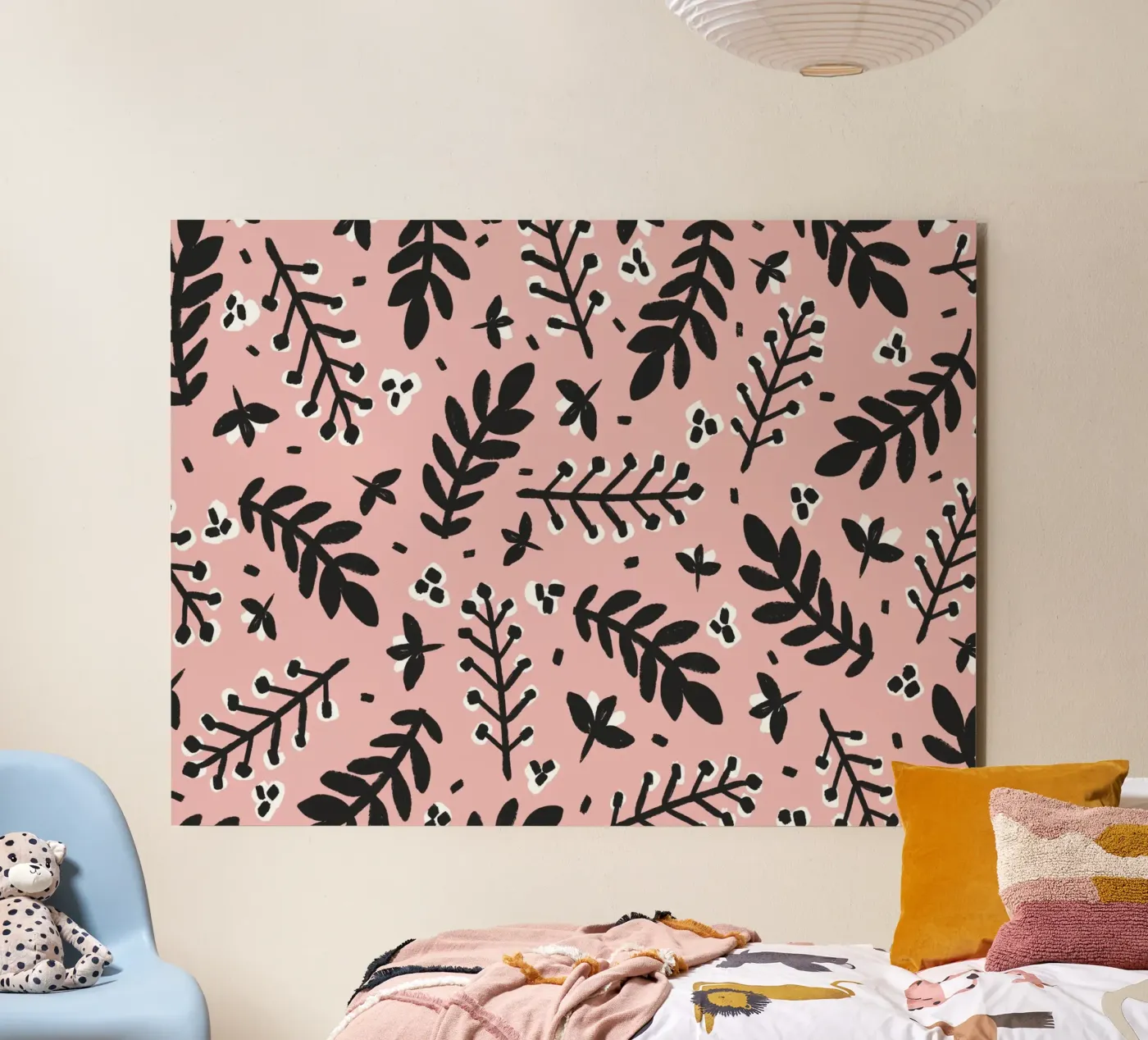 Patel Pink Pattern pannello forex da treechild