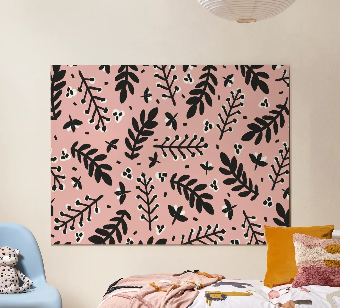 Patel Pink Pattern Poster von treechild