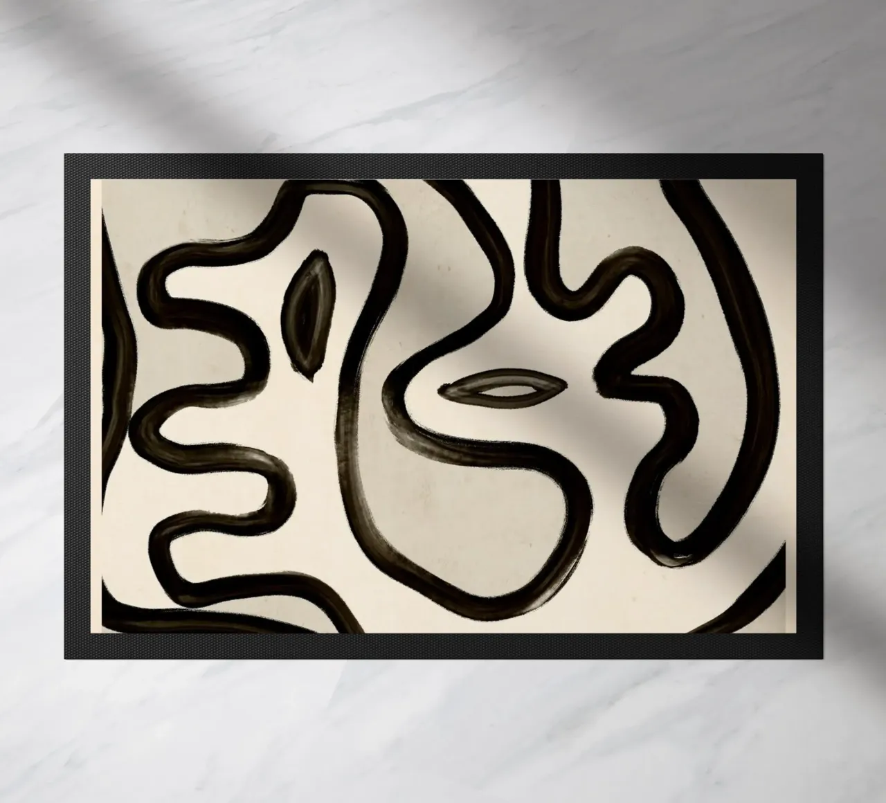 Linea astratta 249 zerbino da ThingDesign
