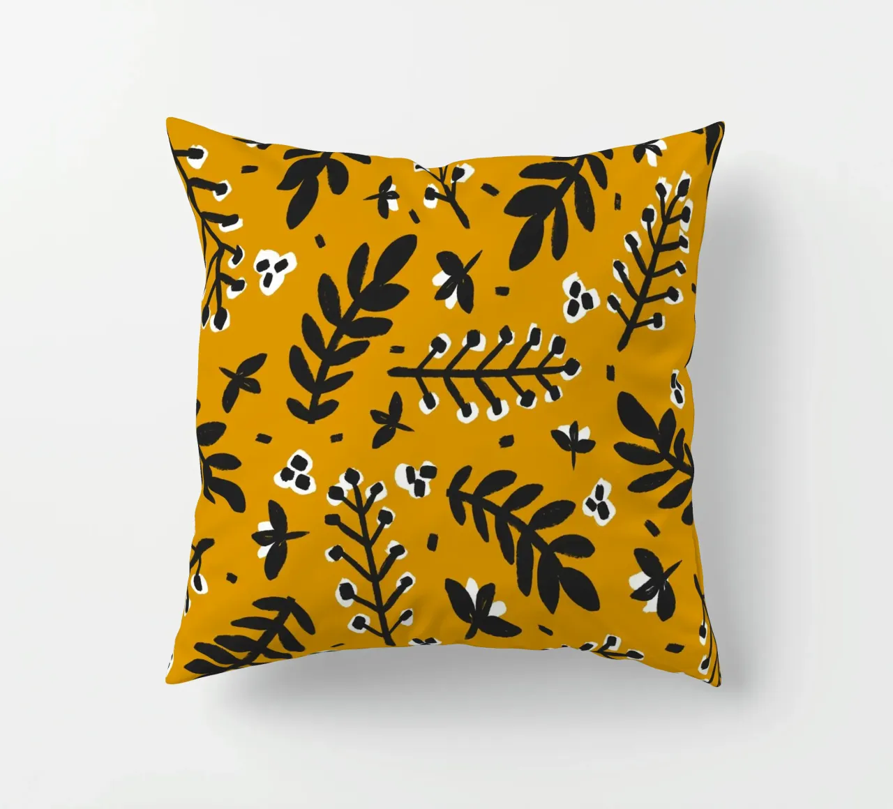 Yellow Pattern cuscino da treechild