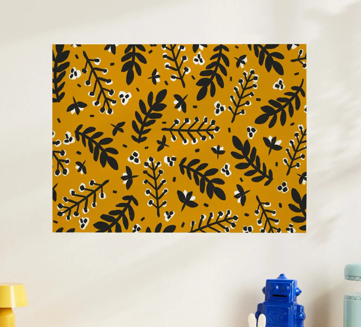 Yellow Pattern Poster von treechild
