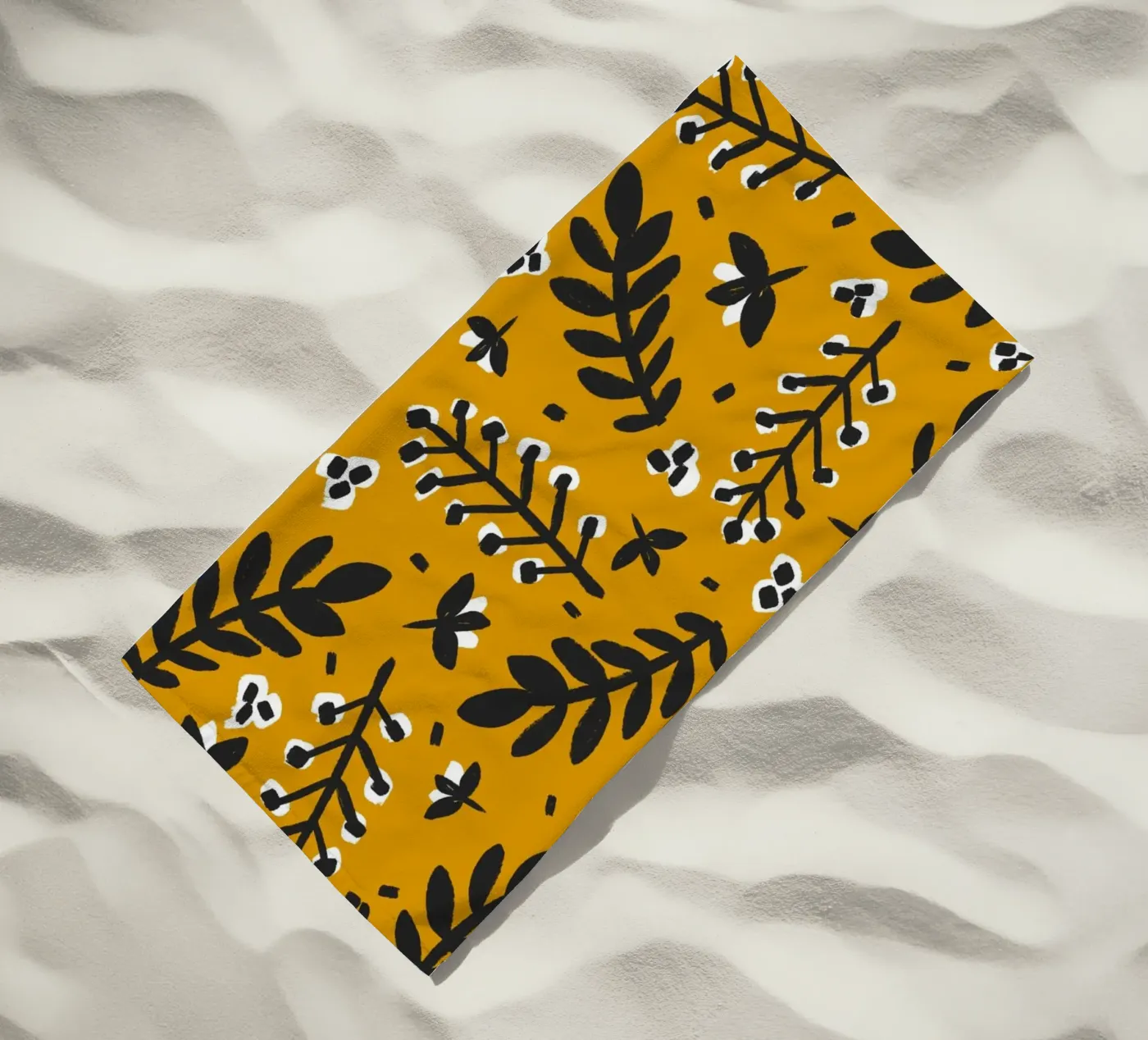 Yellow Pattern telo mare da treechild