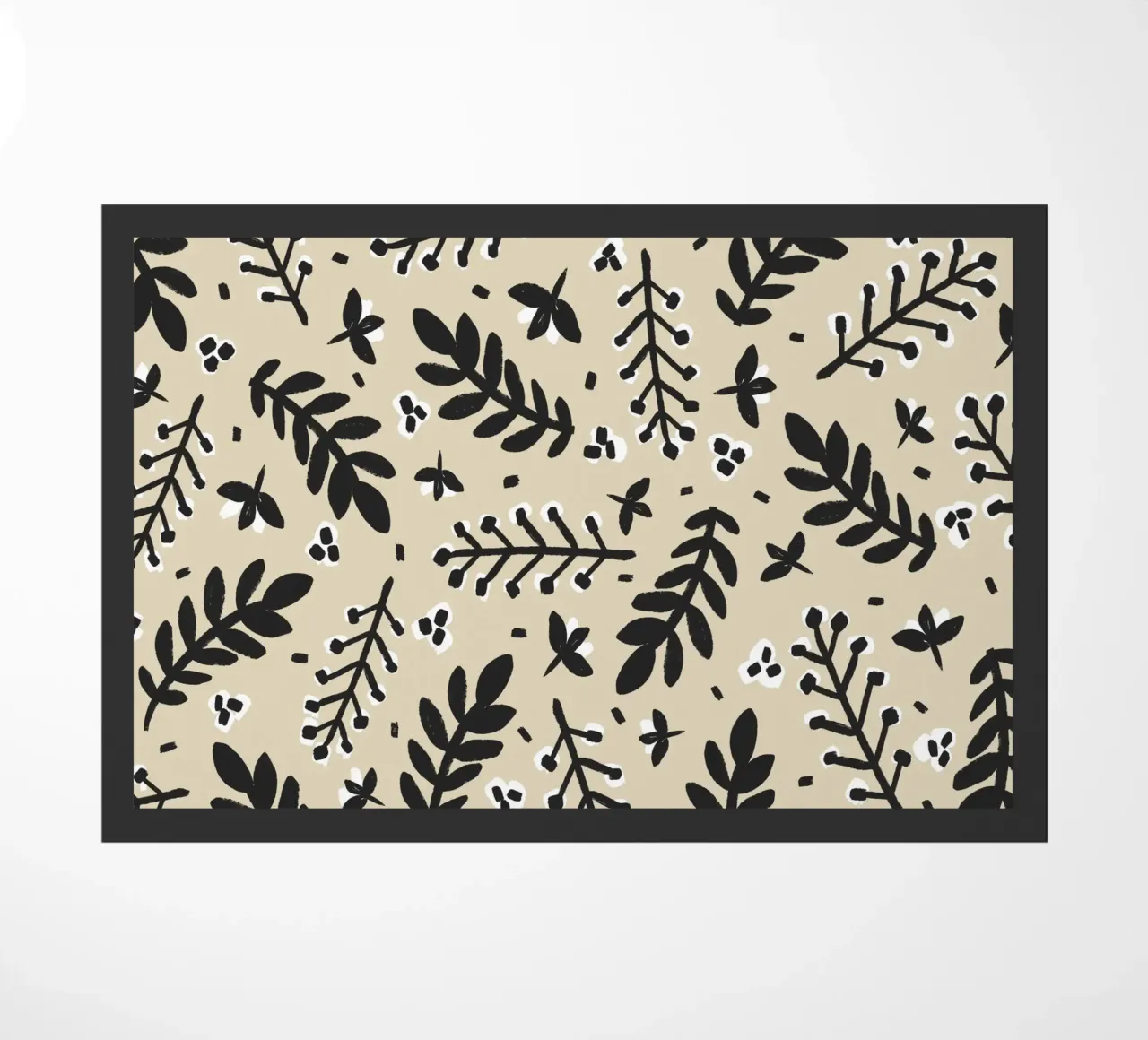 Pastel Pattern doormat by treechild