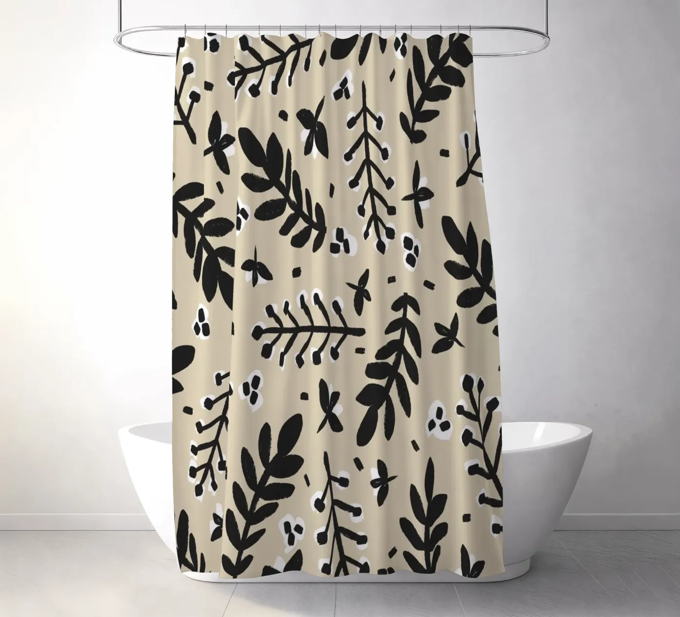 Pastel Pattern Duschvorhang von treechild